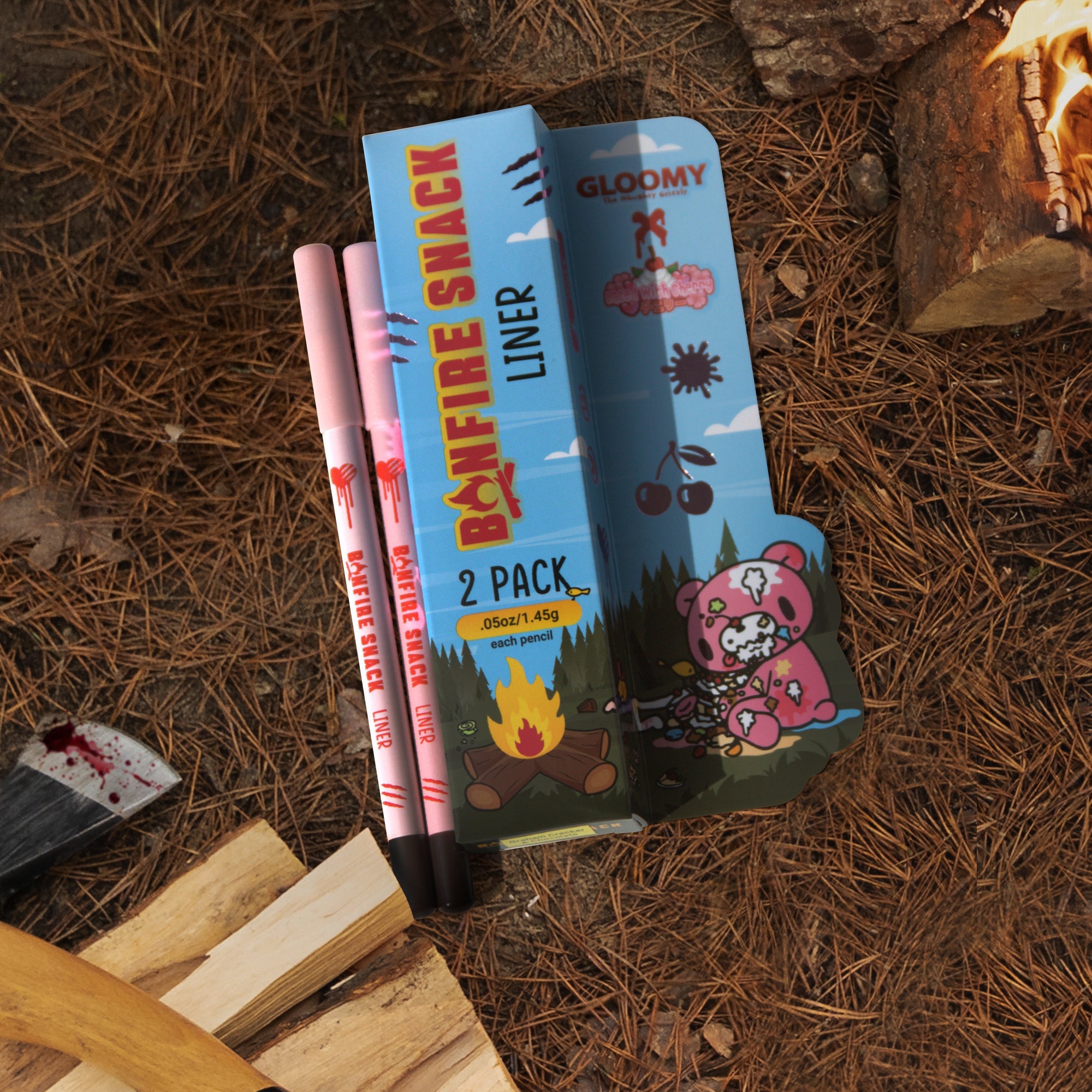 Gloomy’s Bonfire Snack Lip Liners