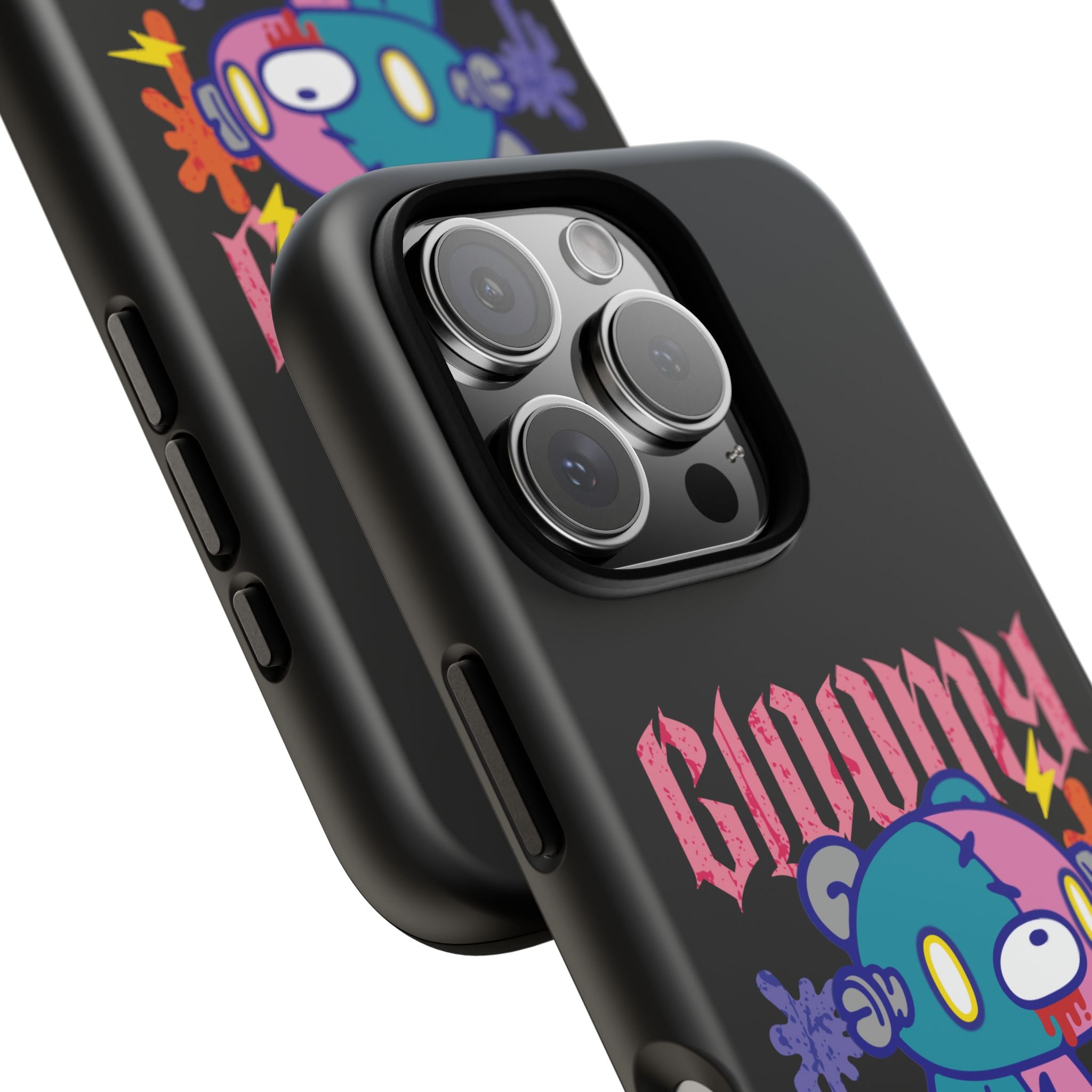 gloomy bear Halloween patchwork Phone Case