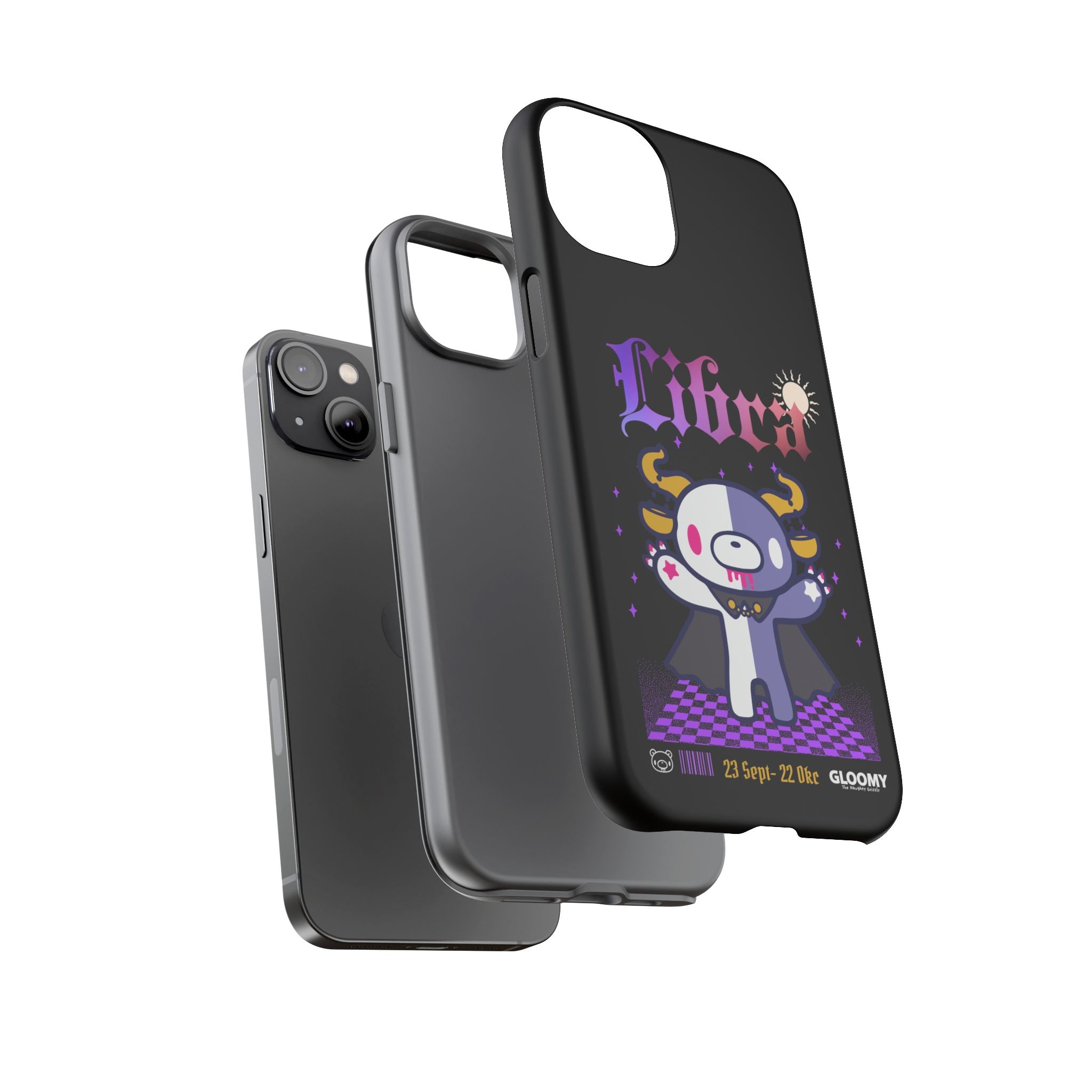 gloomy Bear Libra Zodiac Phone Case