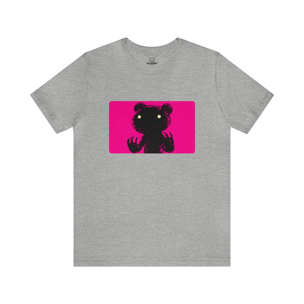 Pink Block Abstraction Gloomy Bear -  Unisex Tee