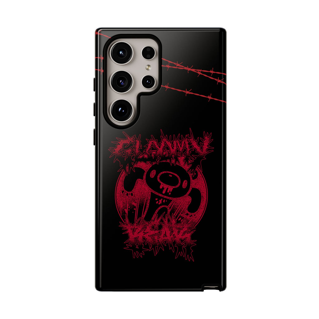 Gloomy Bear Metal Show Red Phone Case