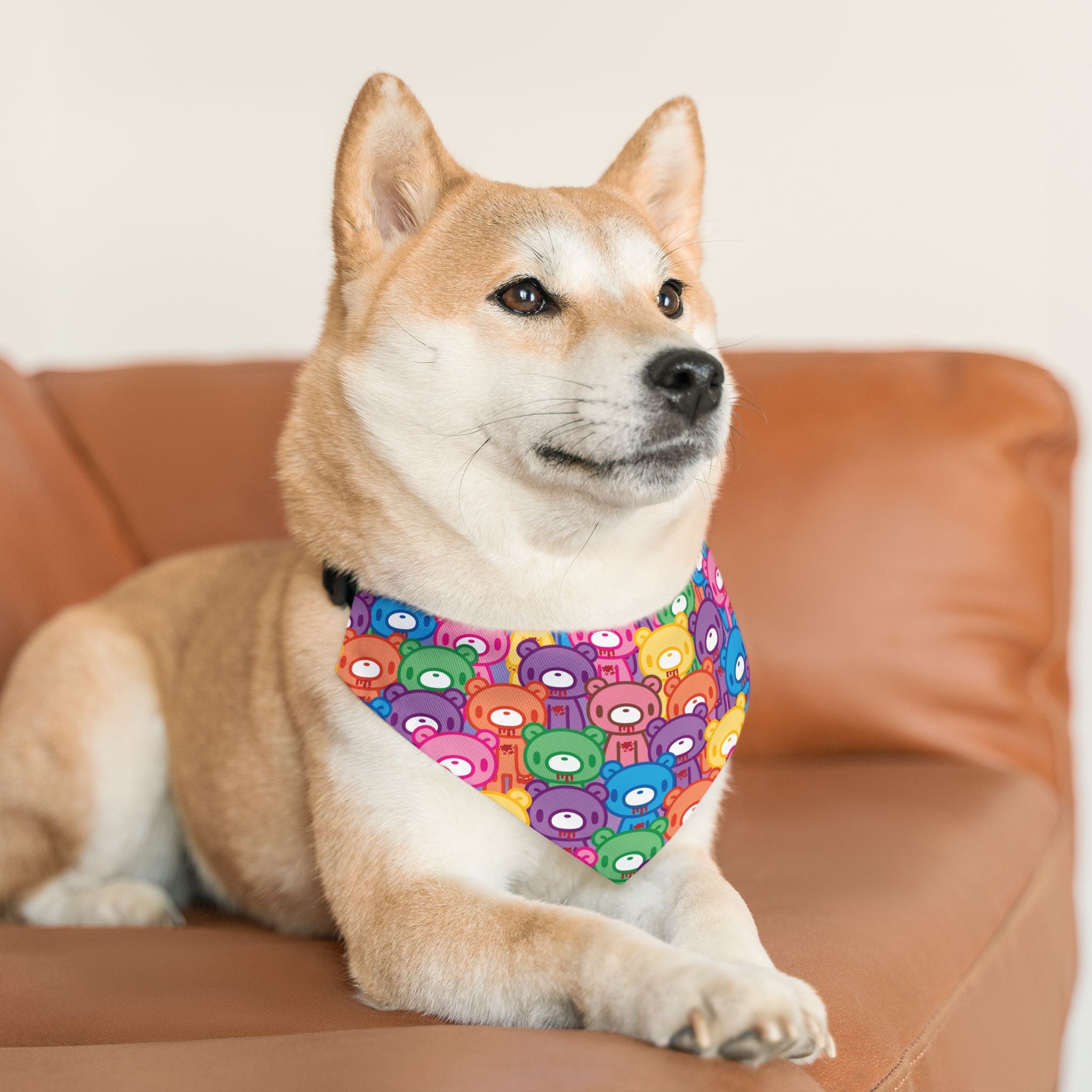 Gloomy Bear "Rainbow Dreams" Pet Bandana Collar
