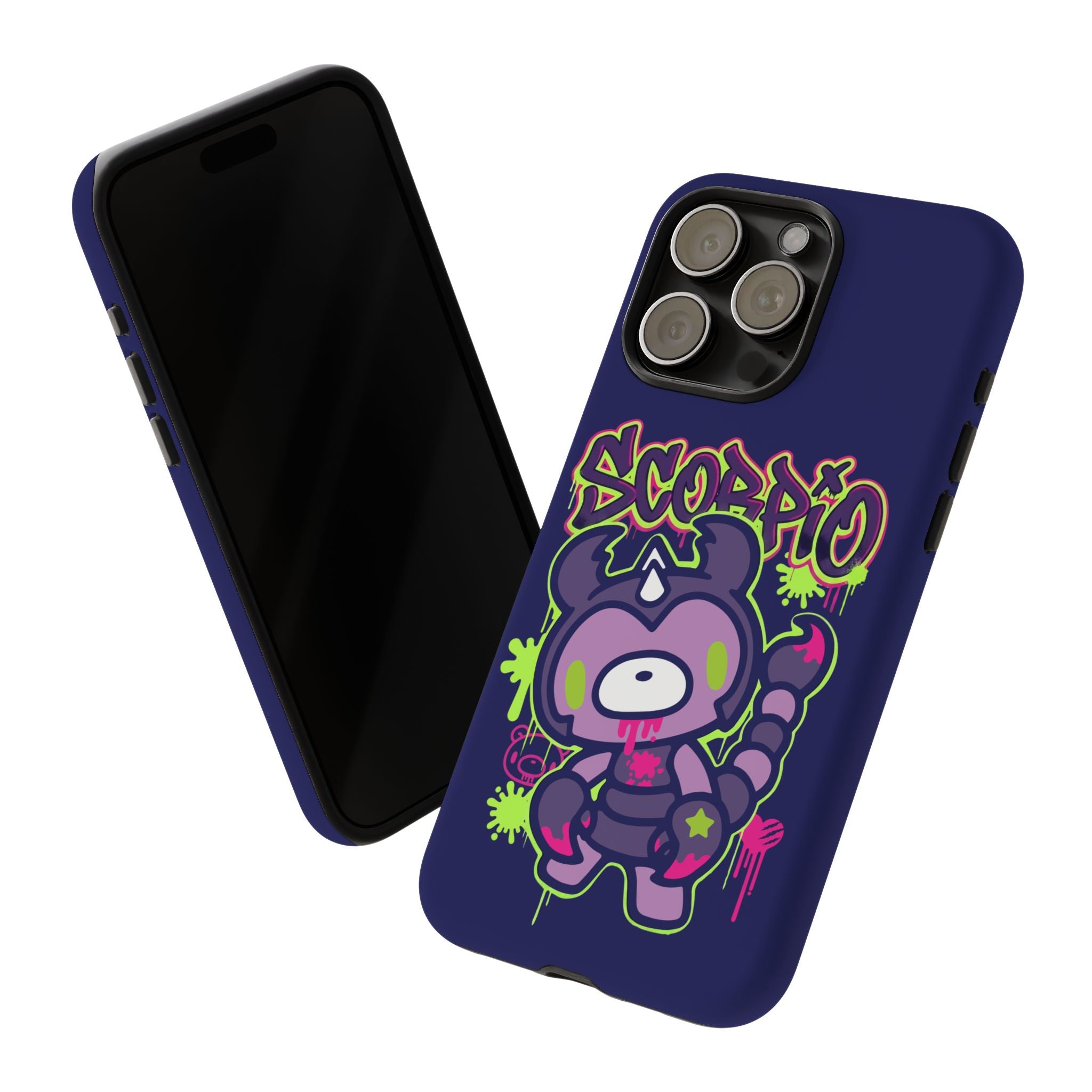Zodiac Scorpio Gloomy Bear Phone Case