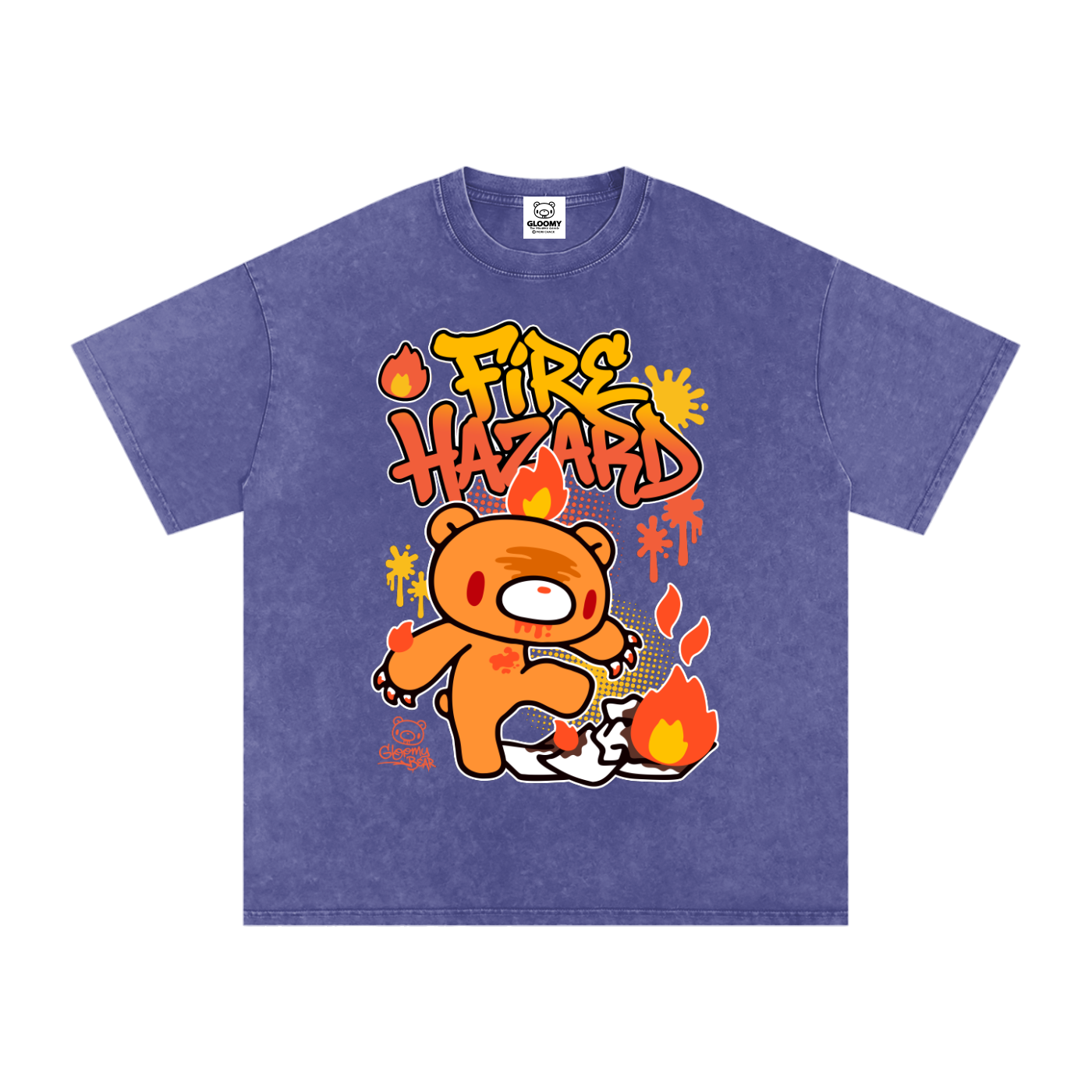Gloomy Trash Collections Acid Wash T
