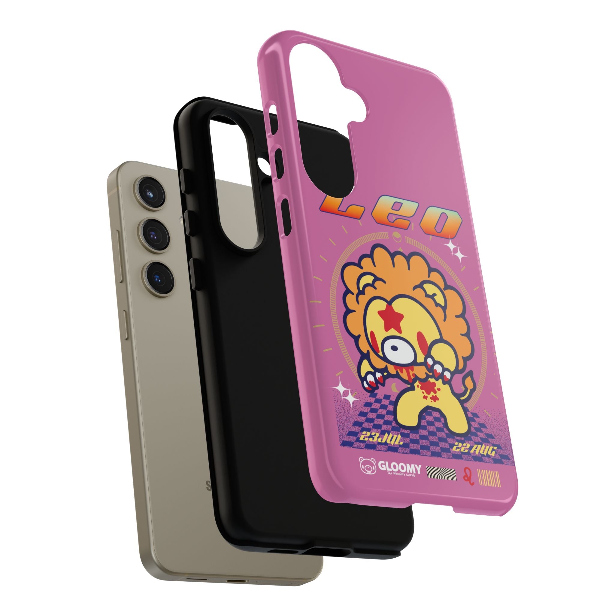 Zodiac Leo gloomy bear Phone Case