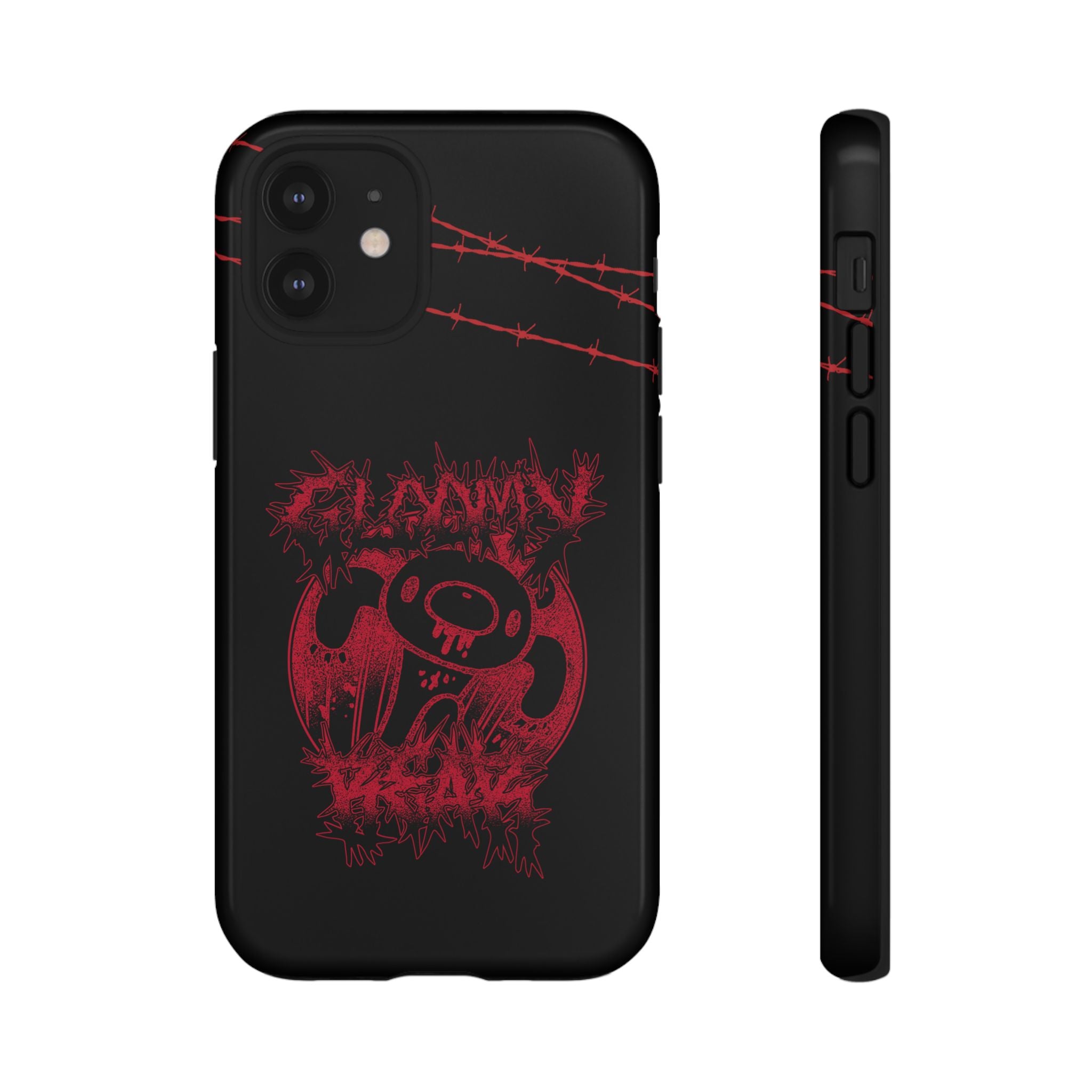 Gloomy Bear Metal Show Red Phone Case