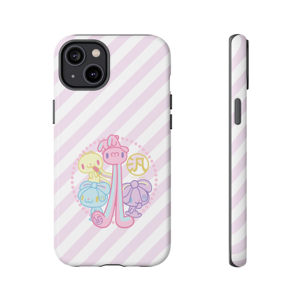 Group Pastel All Purpose Bunny - Phone Case