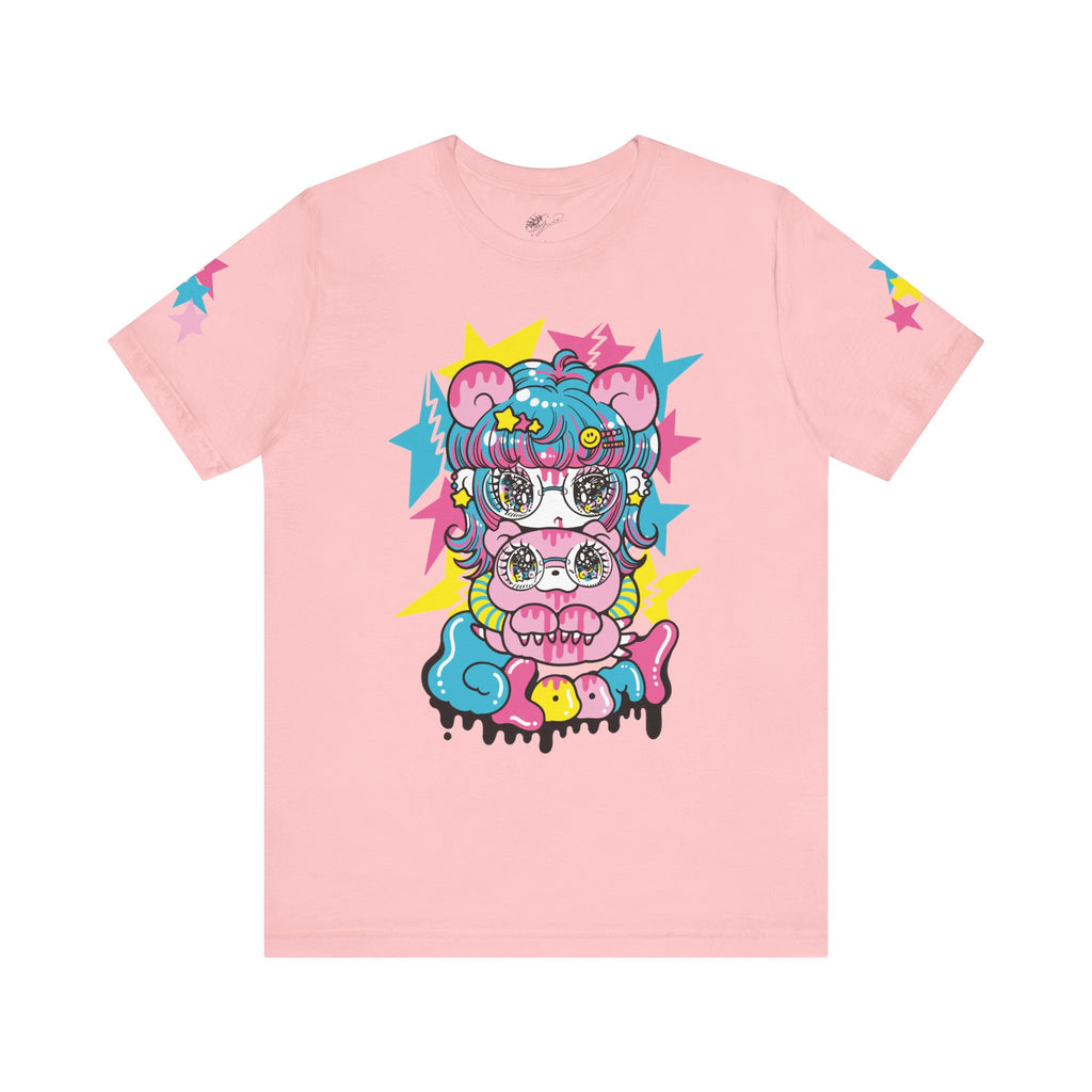 YURIE SEKIYA X GLOOMY BEAR🌟 STARRY GAL 2024 Unisex Short Sleeve Tee