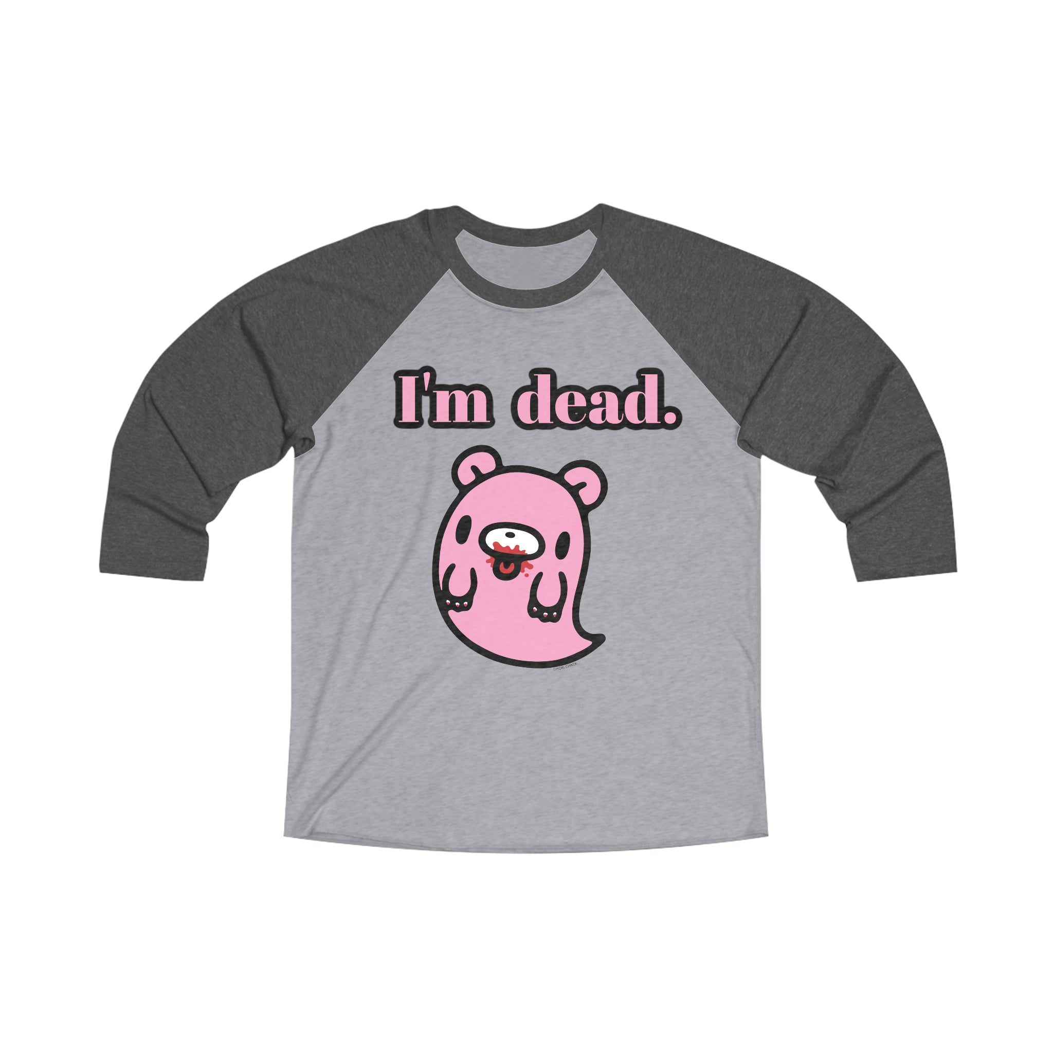 Gloomy Ghost Raglan Tee