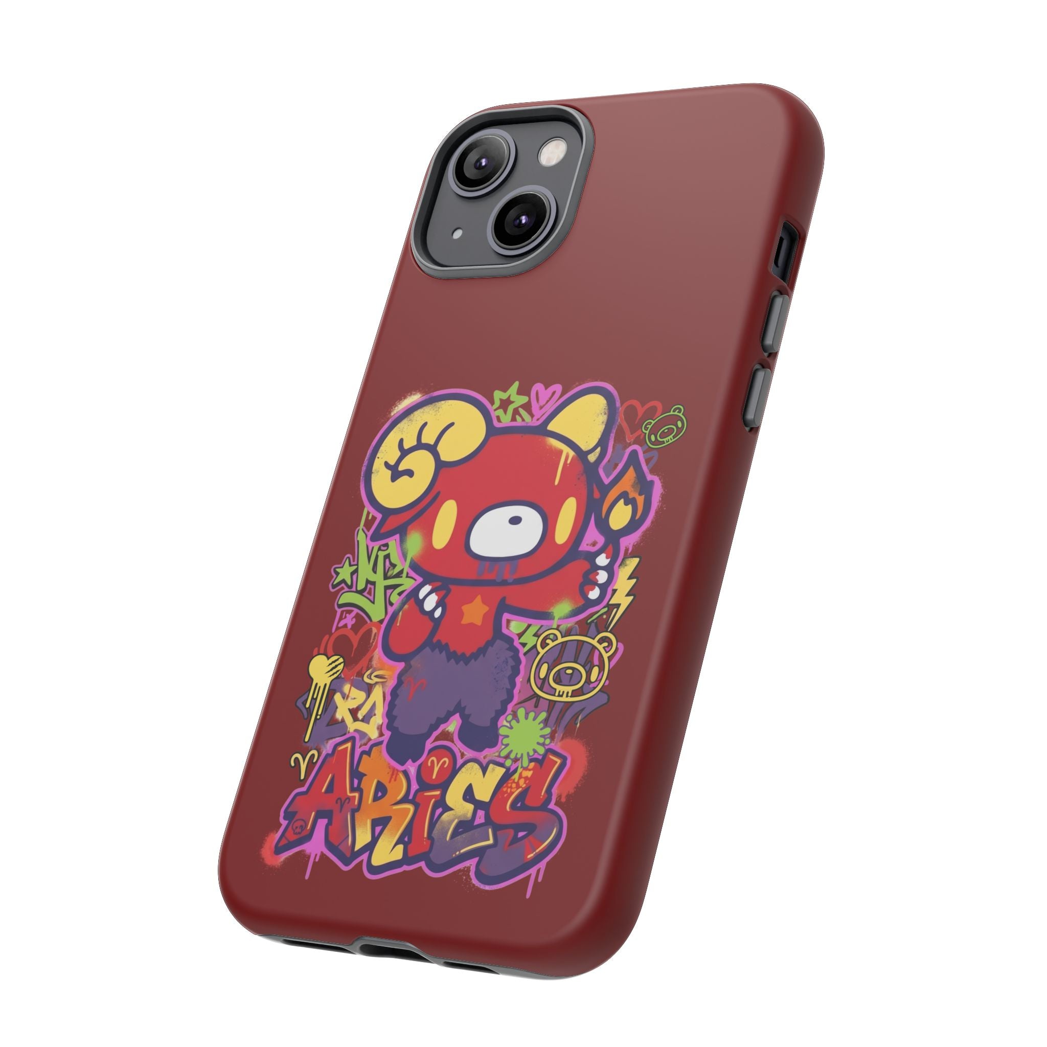 Zodiac Aries  Gloomy Bear Phone Case