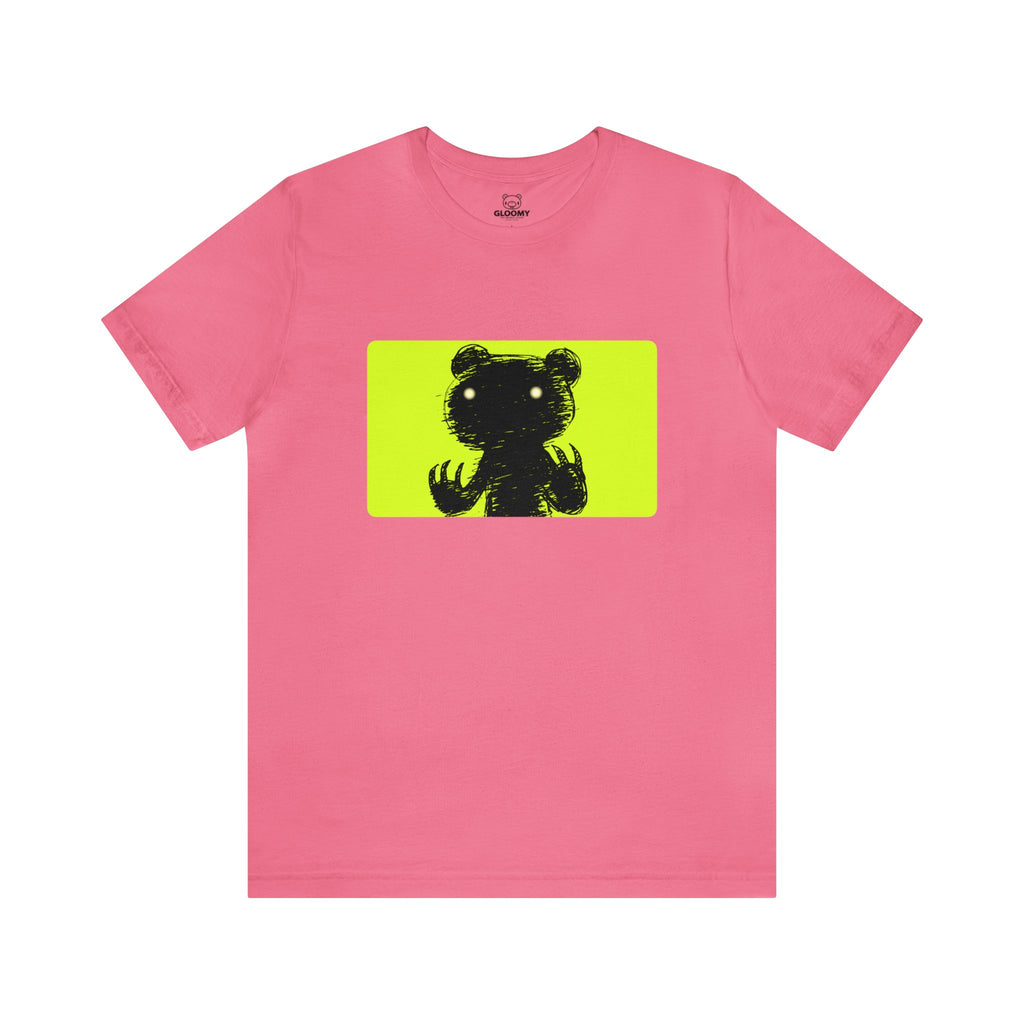 Green Block Abstraction Gloomy Bear -  Unisex Tee