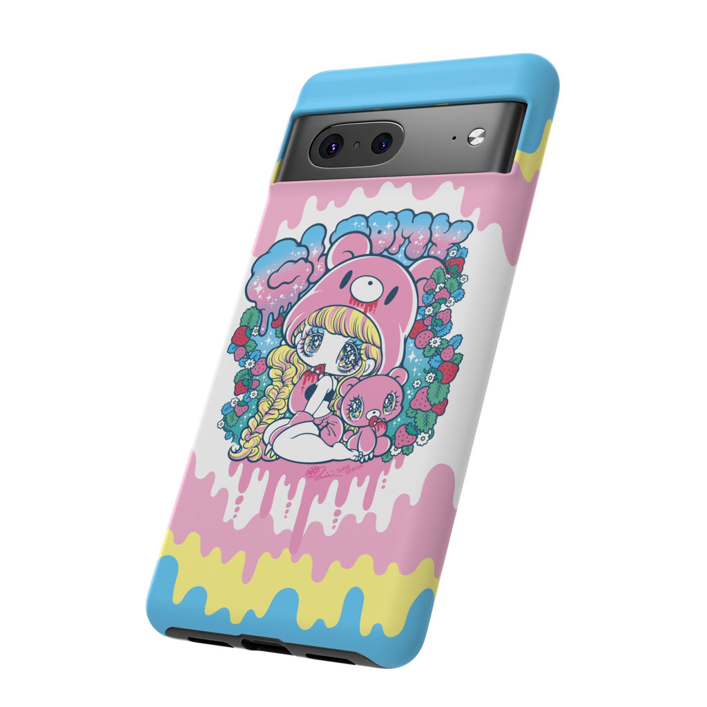 YURIE SEKIYA x GLOOMY BEAR ⭐️ GLOOMY-GIRL STRAWBERRY PHONE CASE