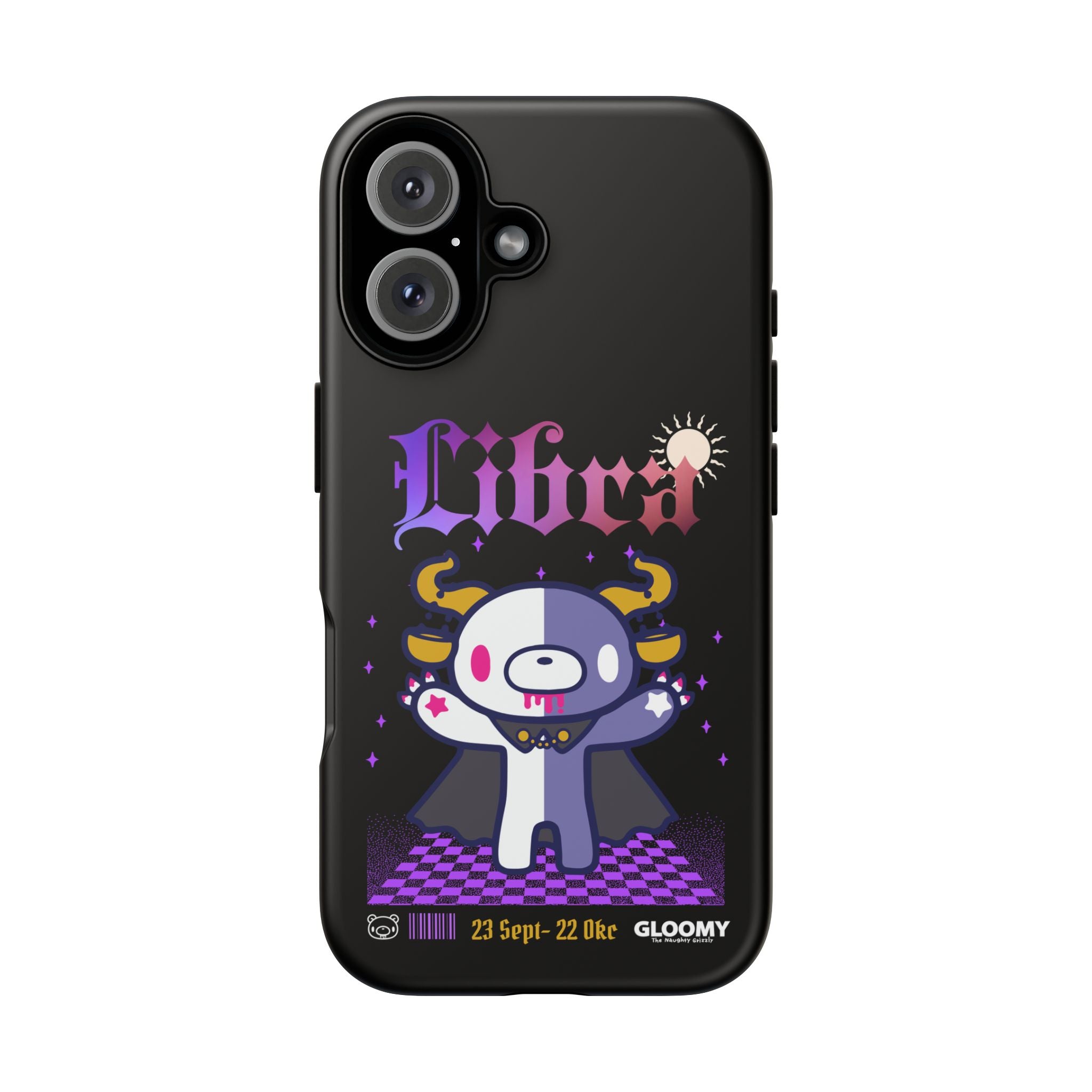 gloomy bear libra zodiac Phone Case