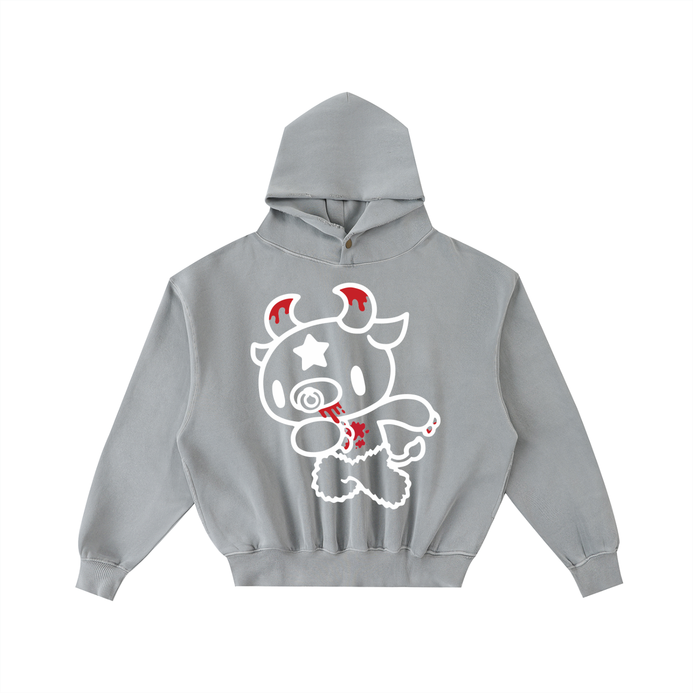 Gloomy Bear Taurus Washed Fleece Hoodie
