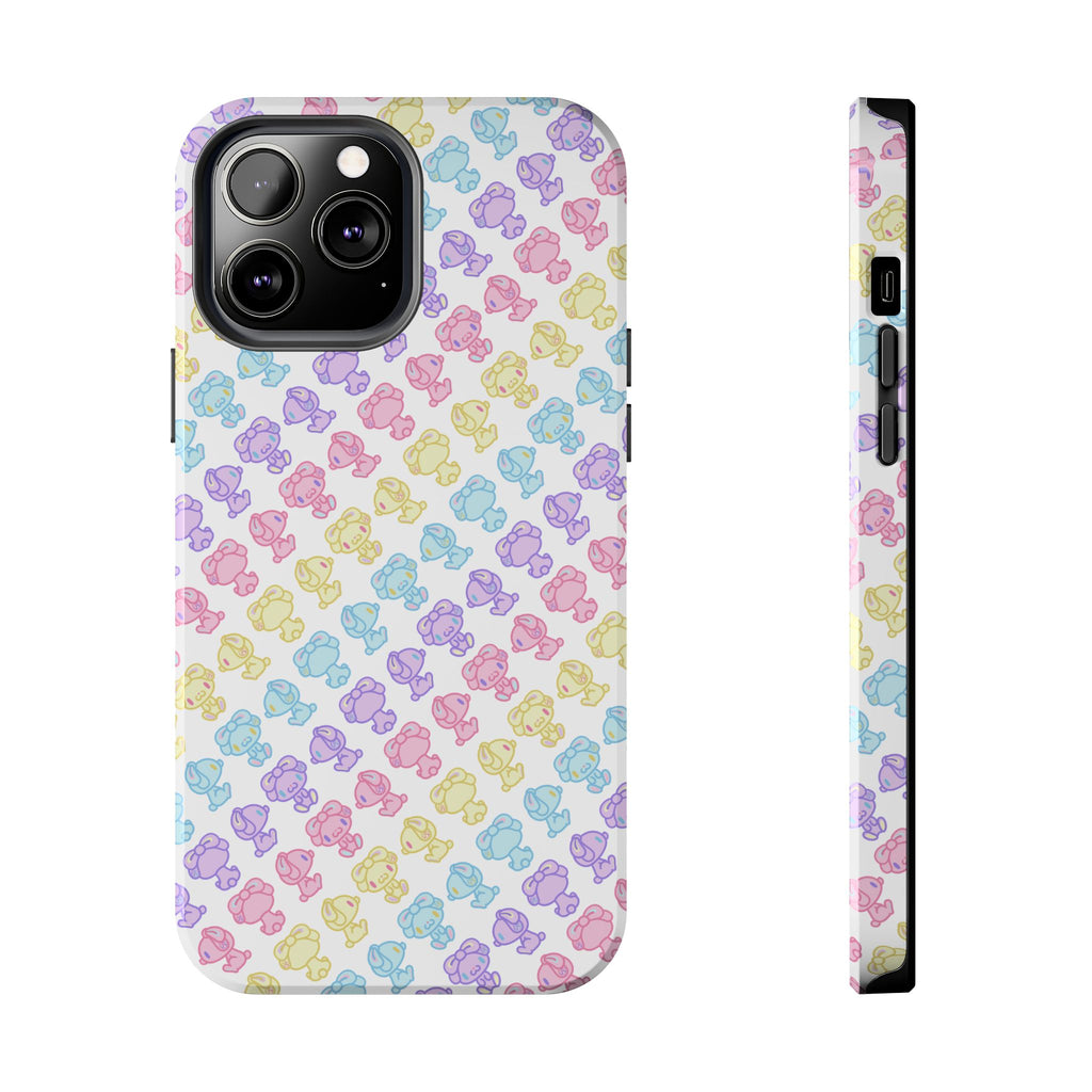 Rotating Pastel All Purpose Bunny - iPhone Case