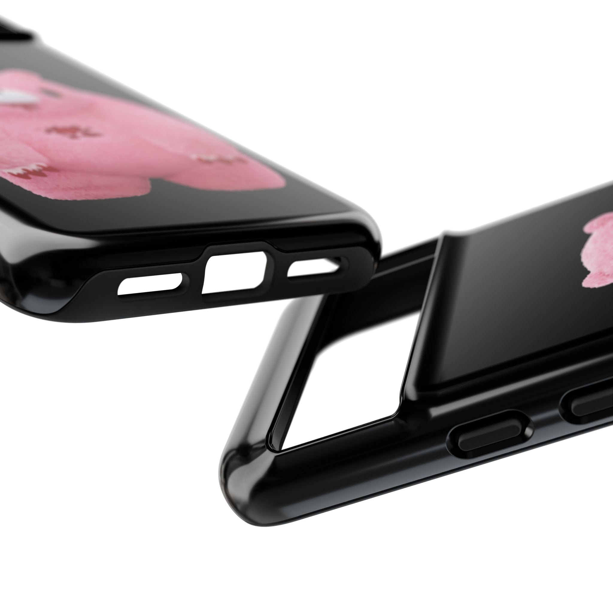 Chubby Gloomy Plush Tough Phone Case