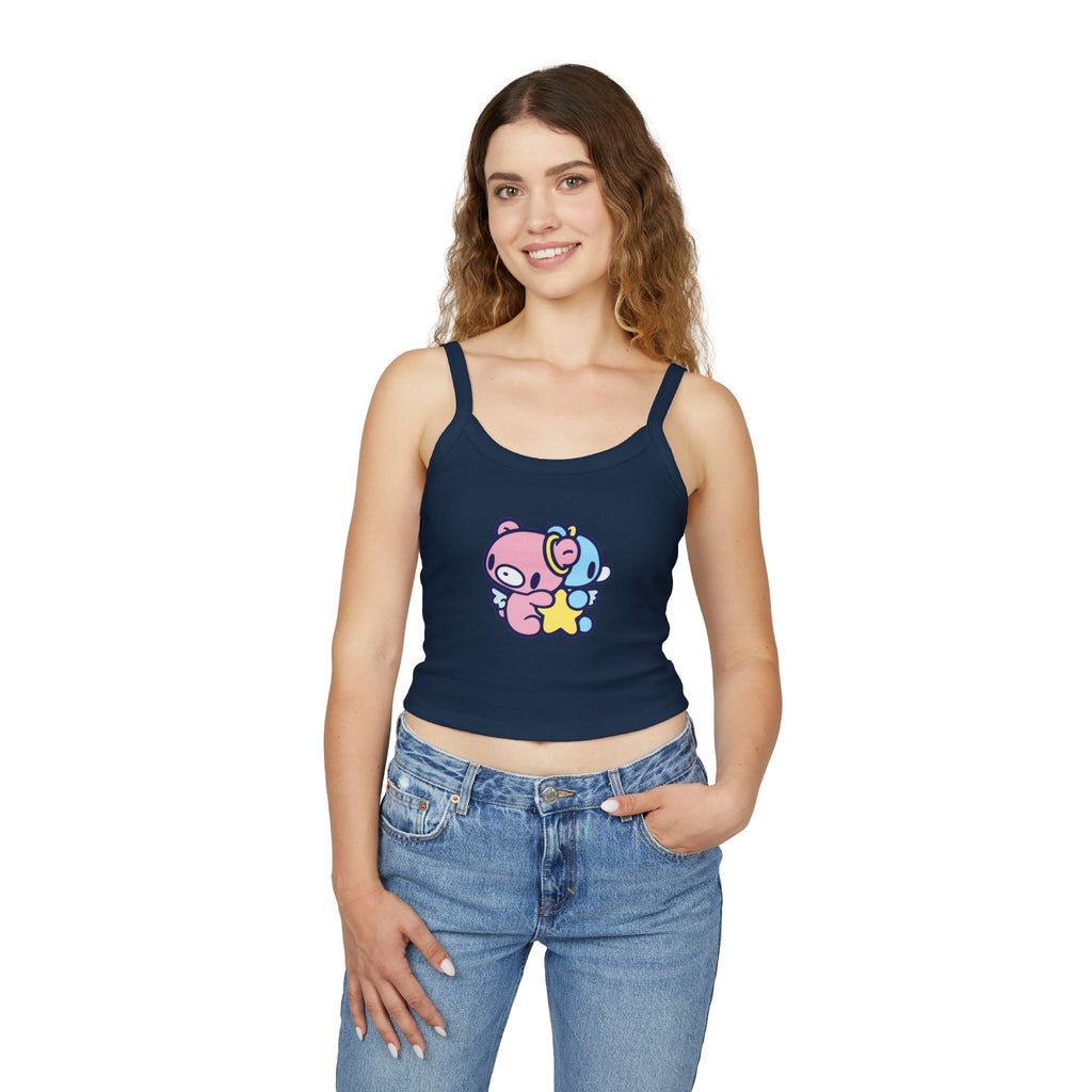 Gloomy gemini Women's Spaghetti Strap Tank Top