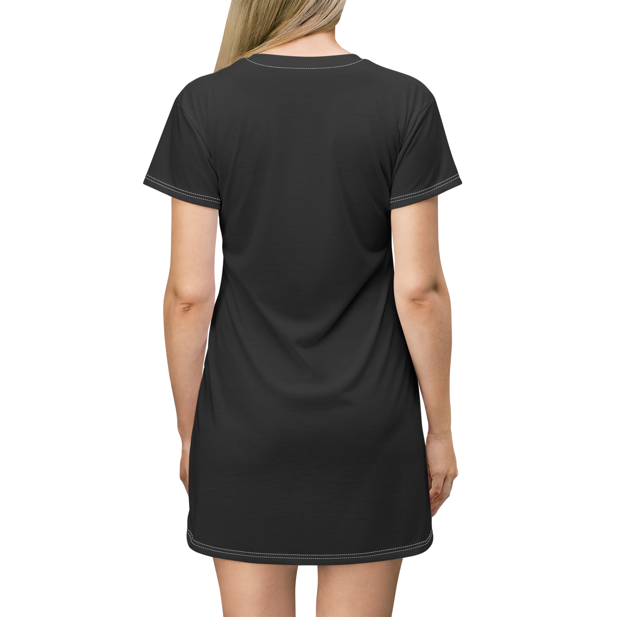 Shadow Gloomy AoP T-Shirt Dress