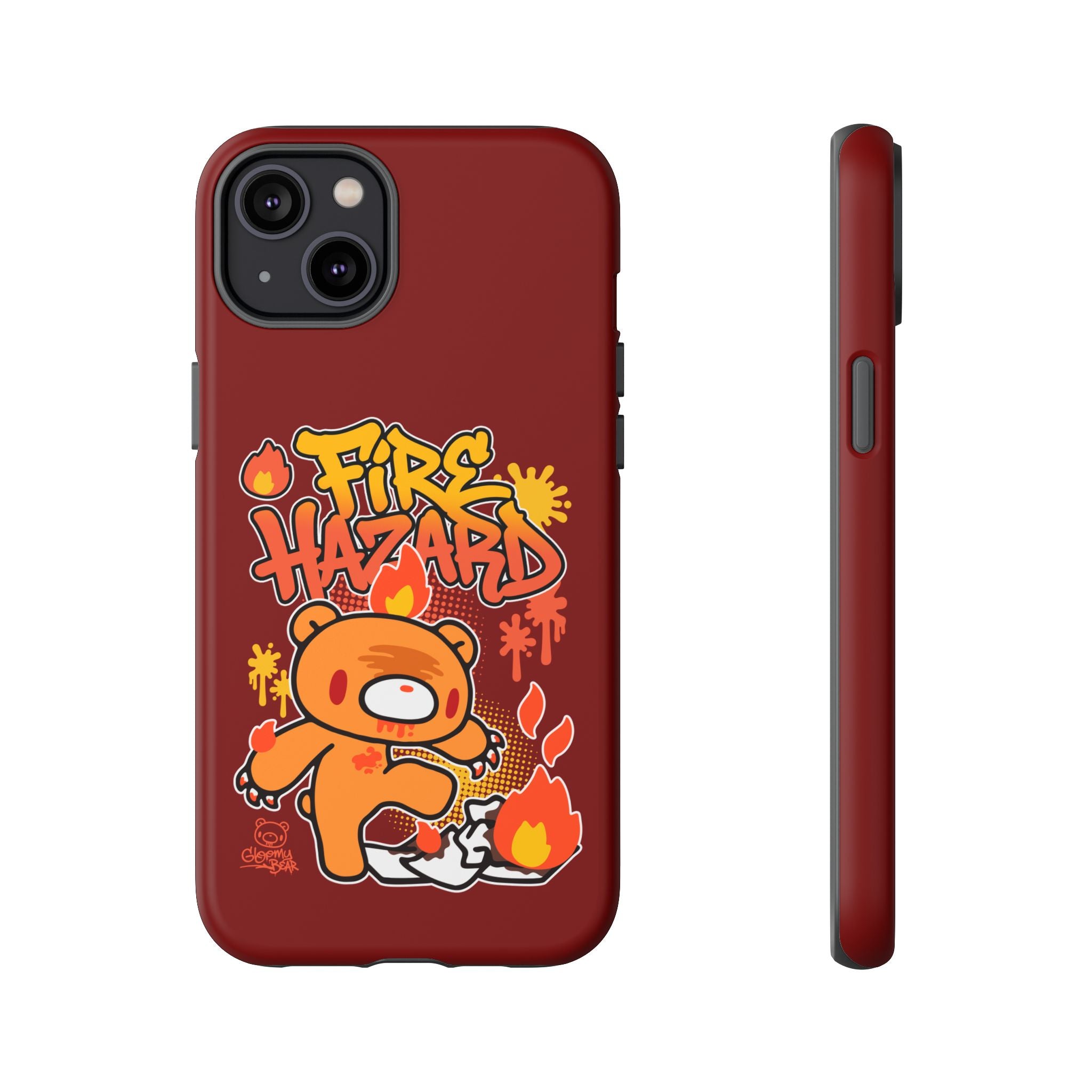 Gloomy Fire trash Phone Case