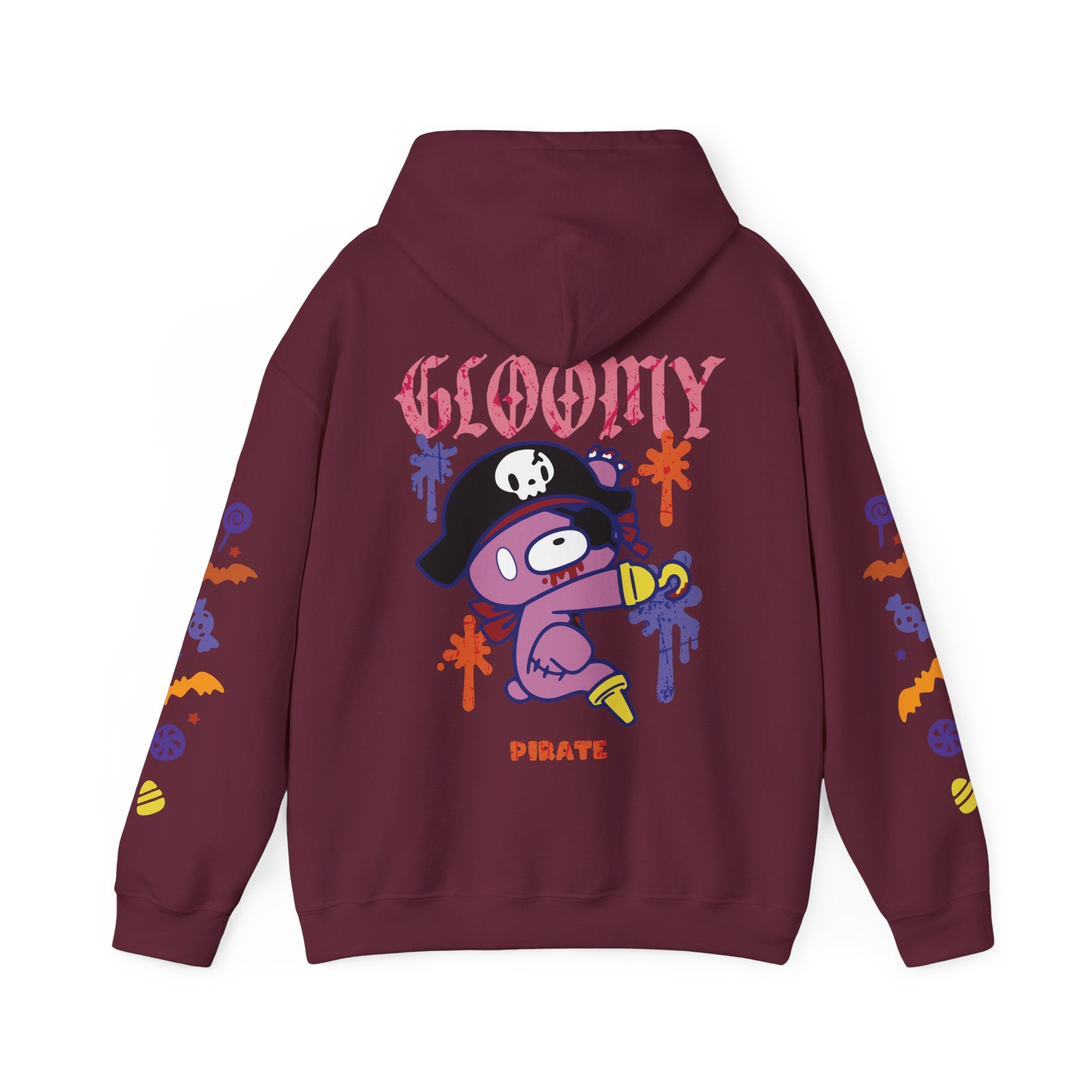 Halloween Pirate Gloomy Bear Hoodie