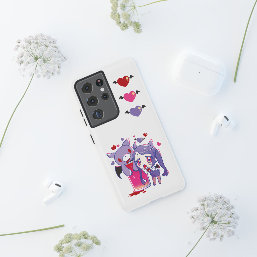 VA-11 HALL-A x Gloomy Bear Jill Phone Case - めれんげくん ver