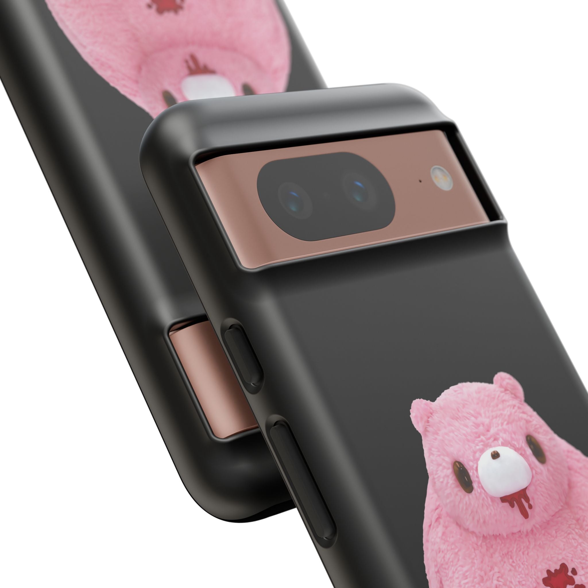 Chubby Gloomy Plush Tough Phone Case