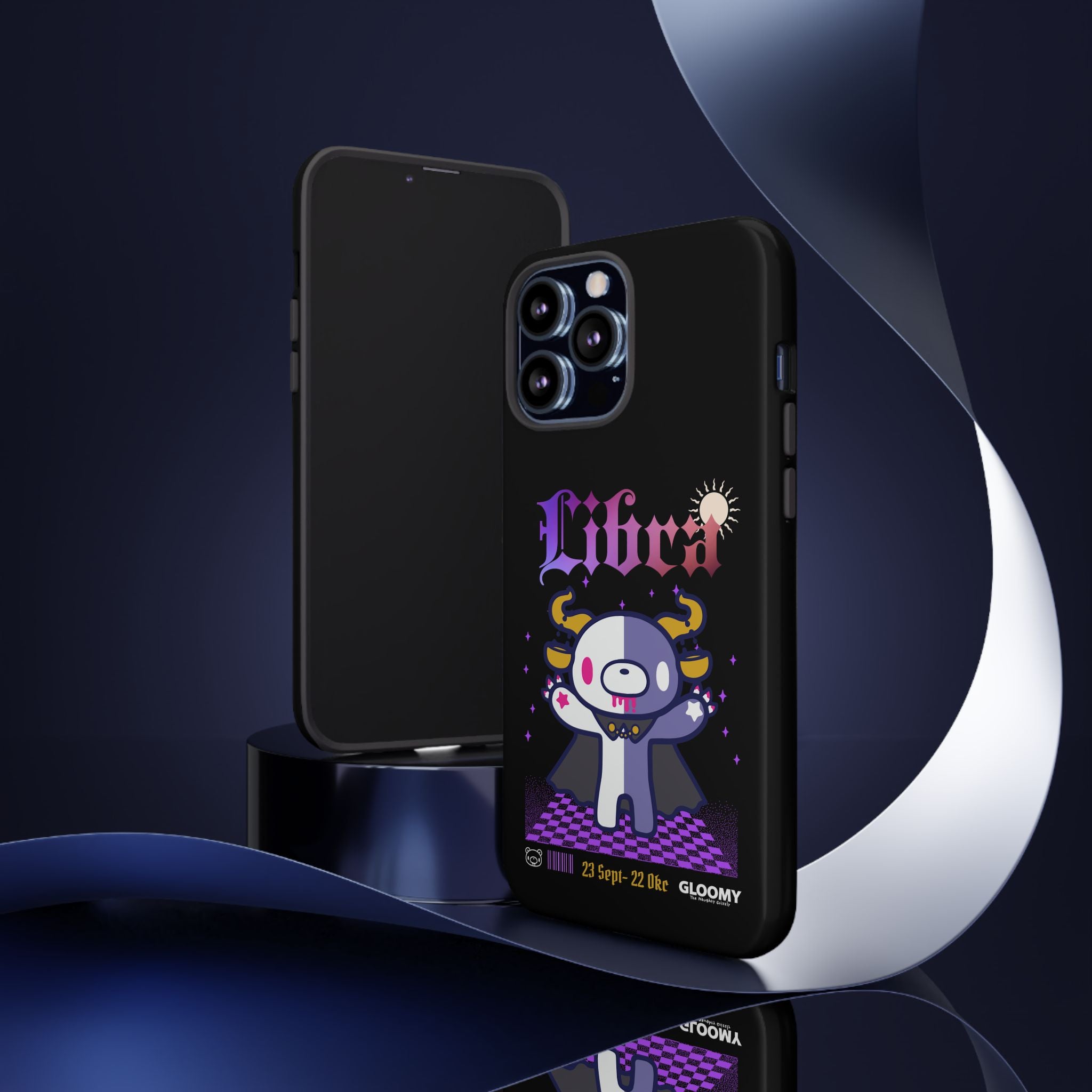 gloomy Bear Libra Zodiac Phone Case