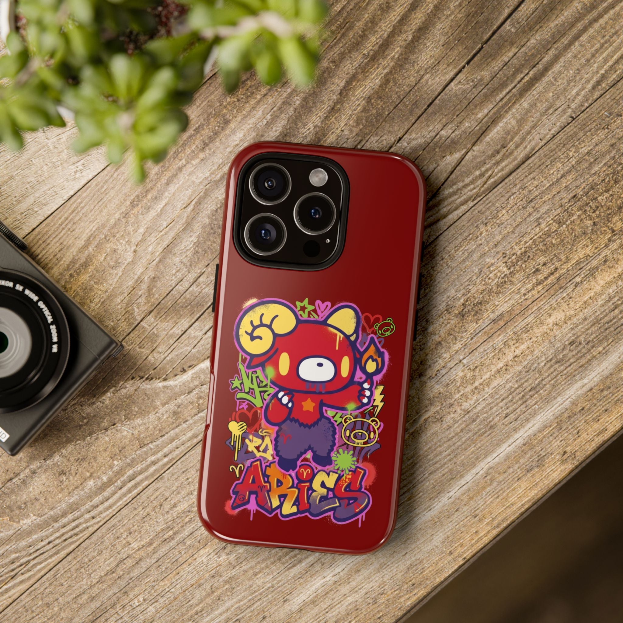 Zodiac Aries  Gloomy Bear Phone Case
