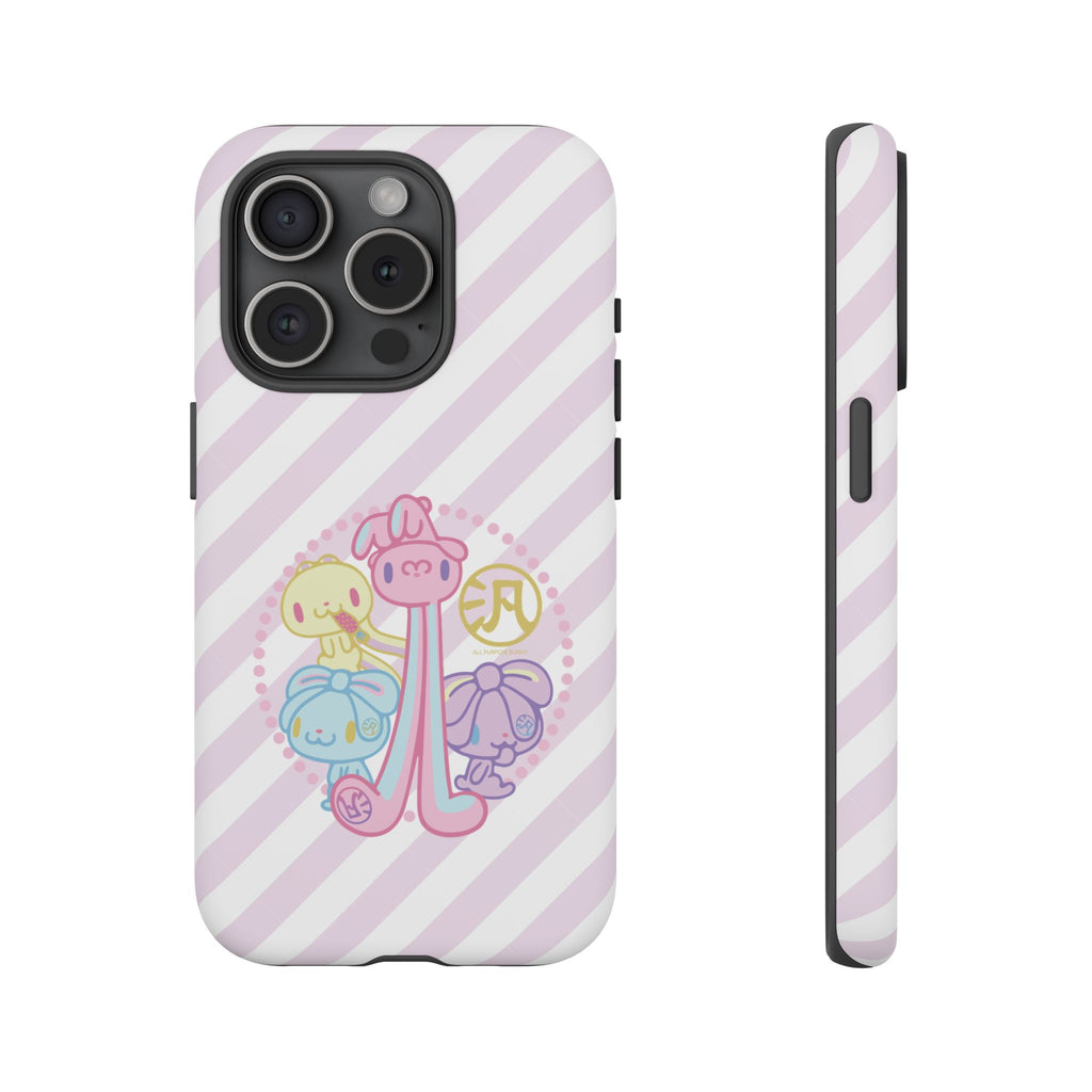 Group Pastel All Purpose Bunny - Phone Case