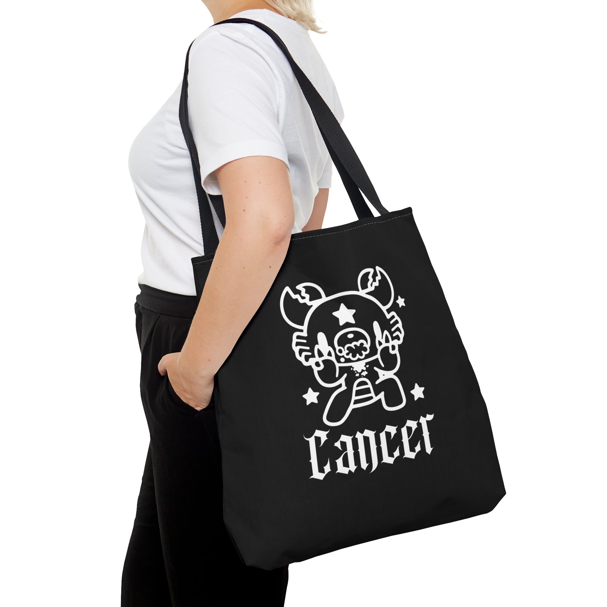 Gloomy Cancer zodiac Tote Bag