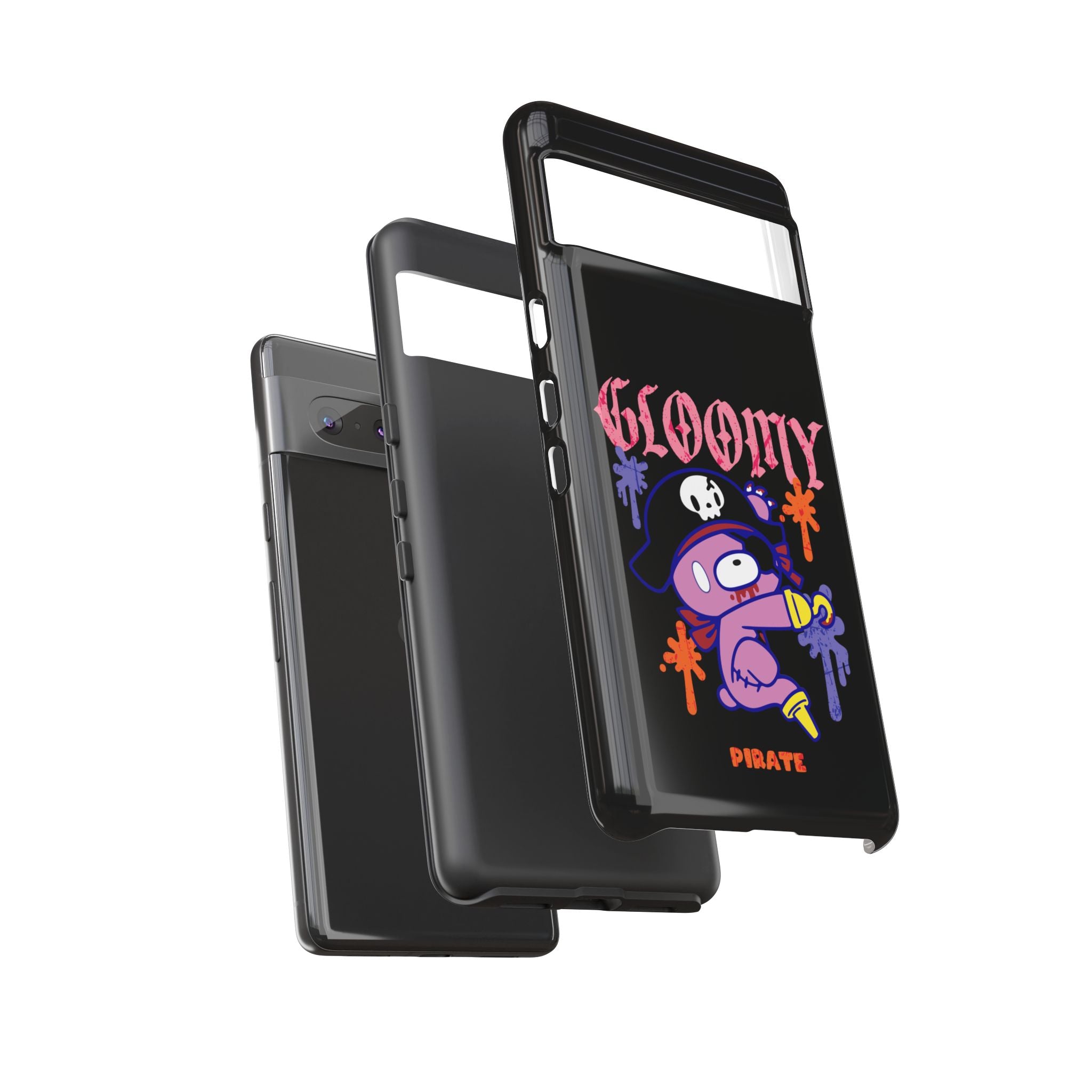 gloomy bear Halloween pirate Phone Case
