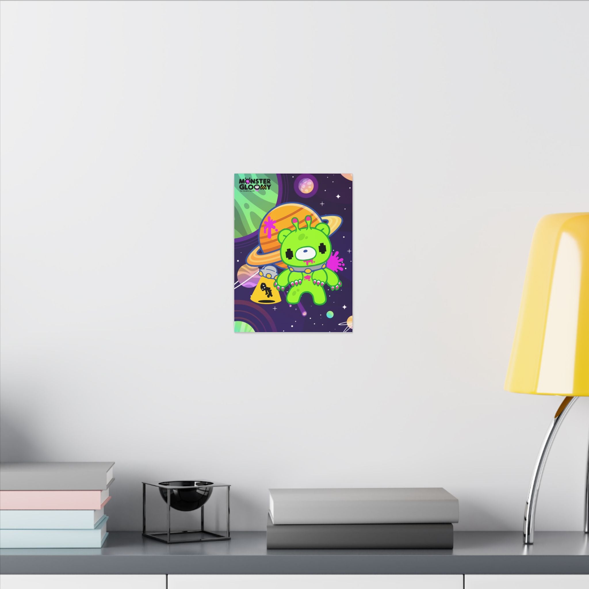 Monster Gloomy Wall Canvas