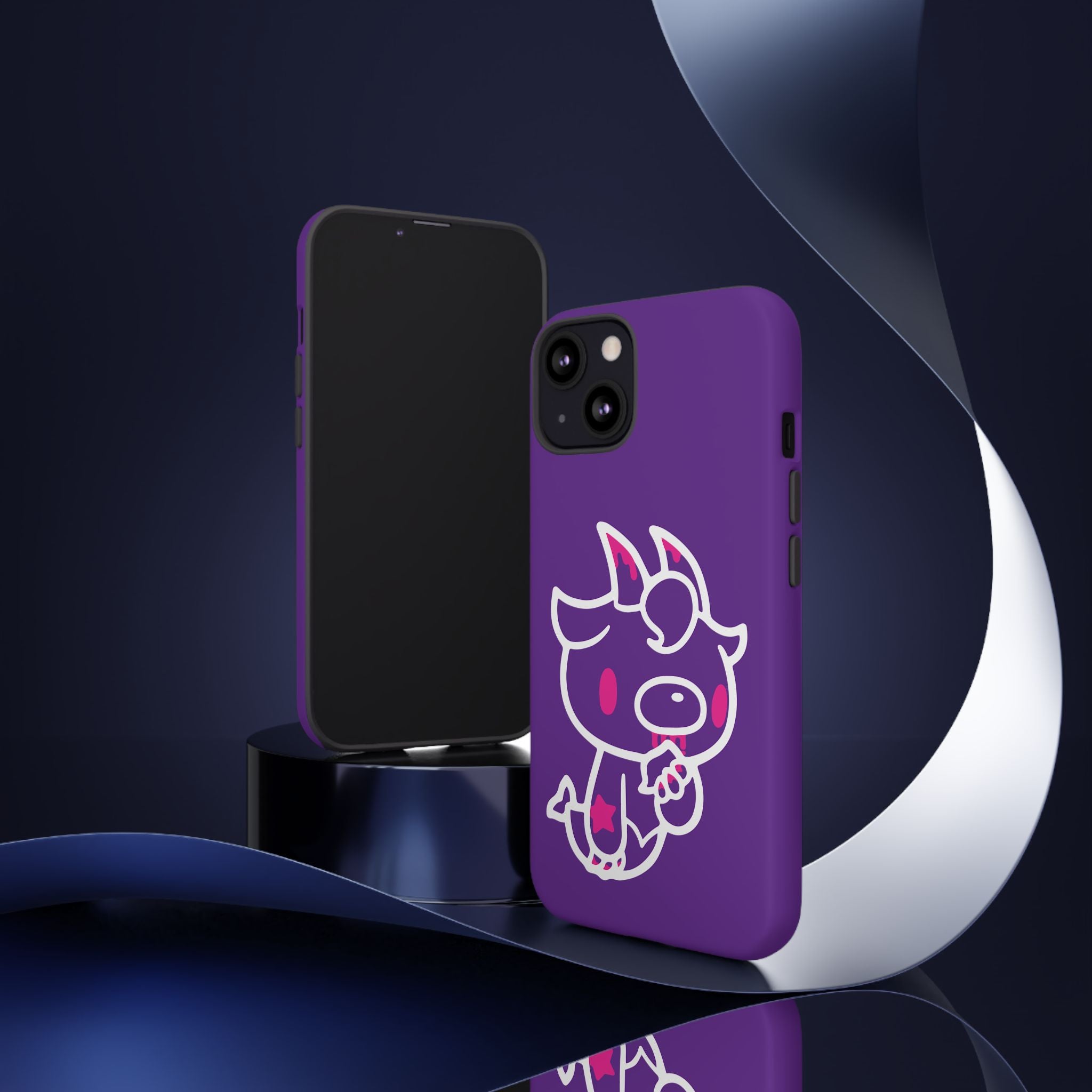 Zodiac Capricorn Gloomy Bear Phone Case