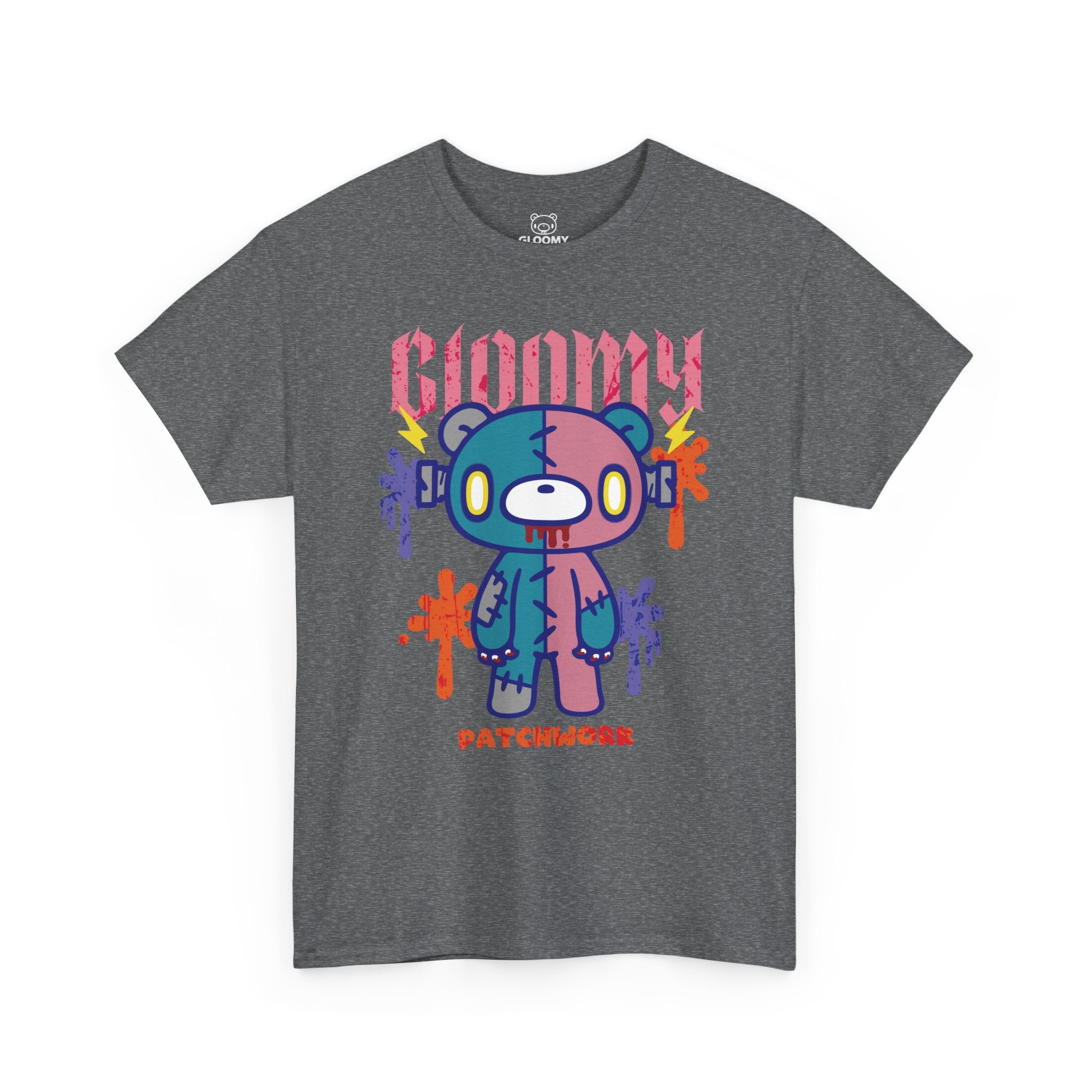 Gloomy Halloween Patchwork T-Shirt