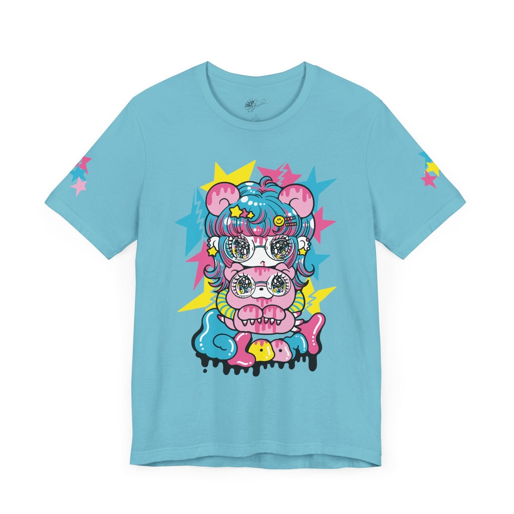 YURIE SEKIYA X GLOOMY BEAR🌟 STARRY GAL 2024 Unisex Short Sleeve Tee