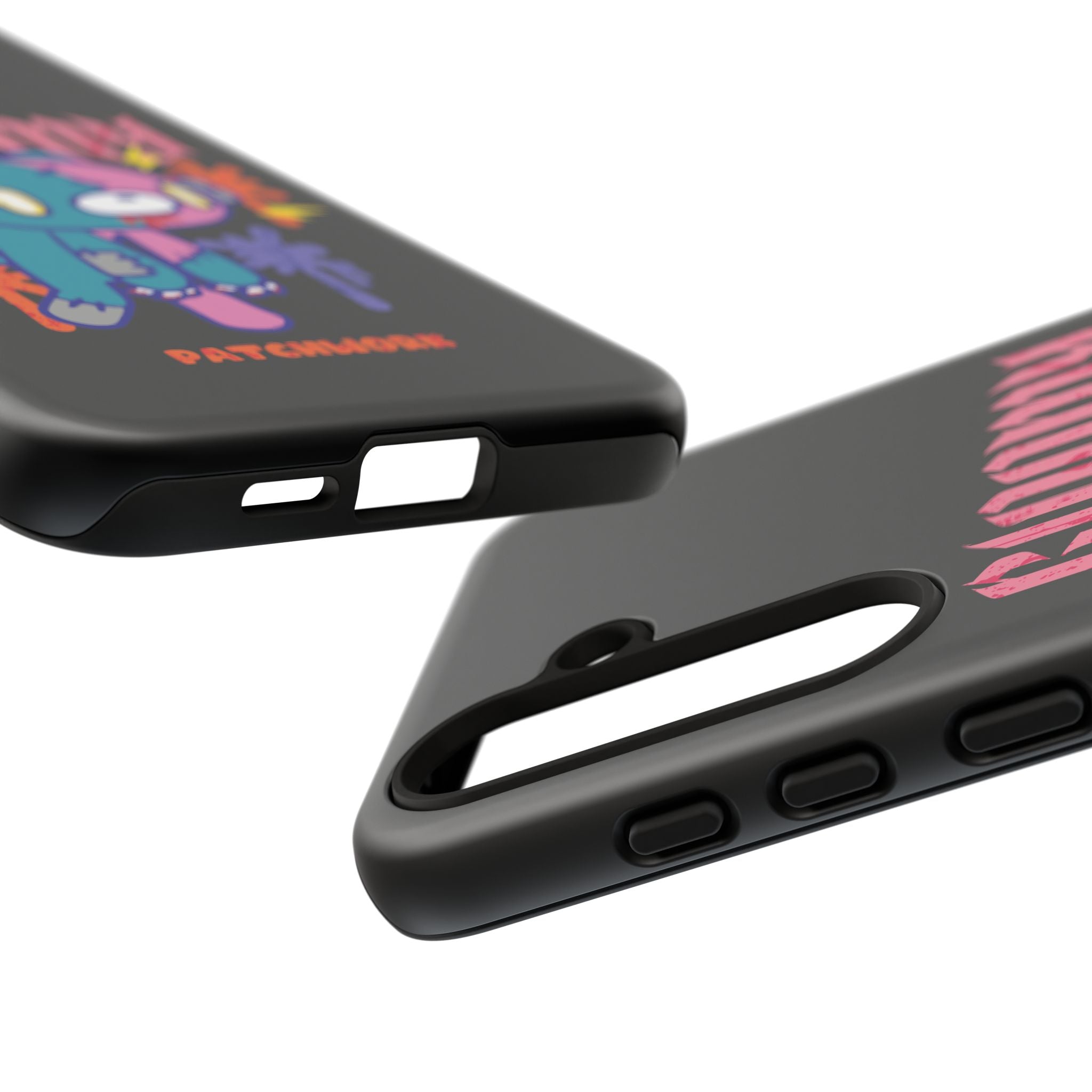 gloomy bear Halloween patchwork Phone Case