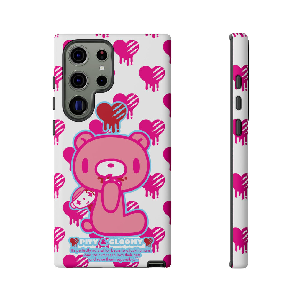 Gloomy Bear White - Tough Phone Case