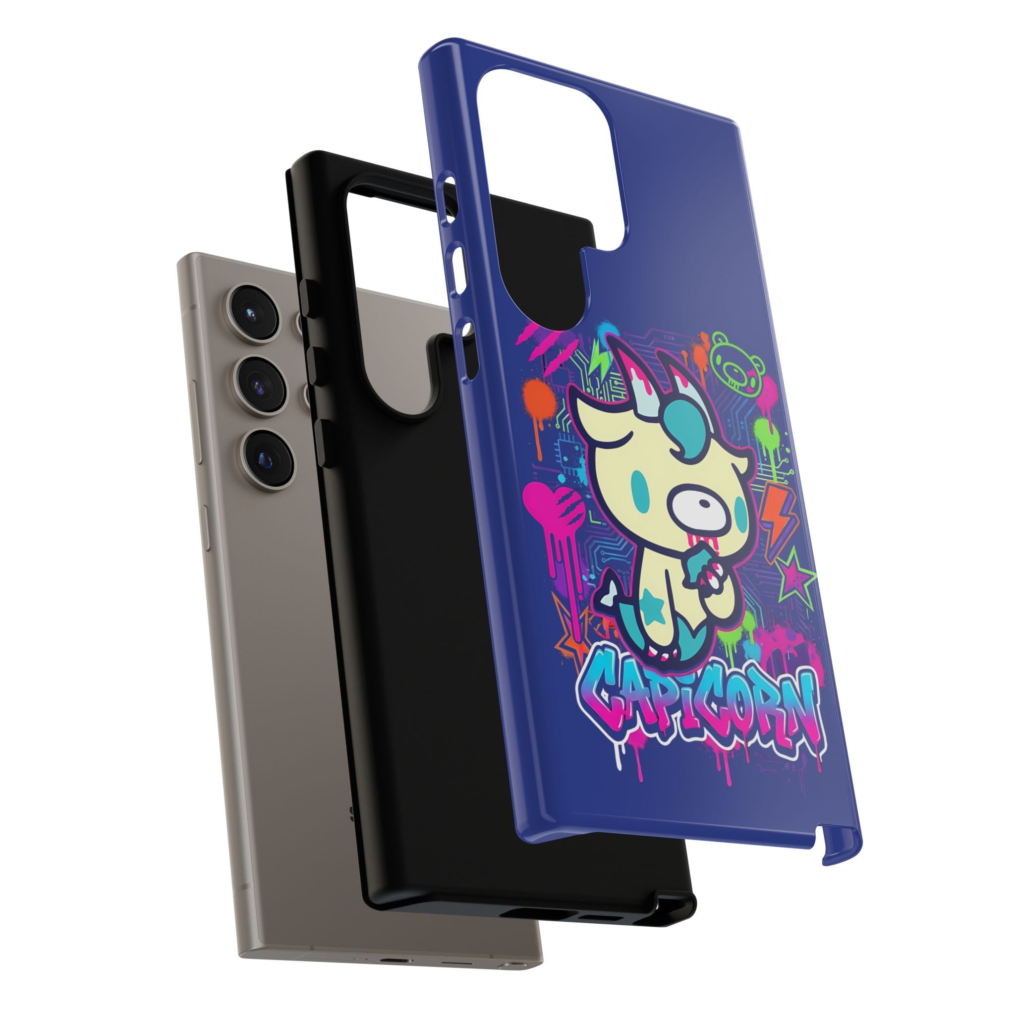 Zodiac Capricorn Gloomy Bear Phone Case