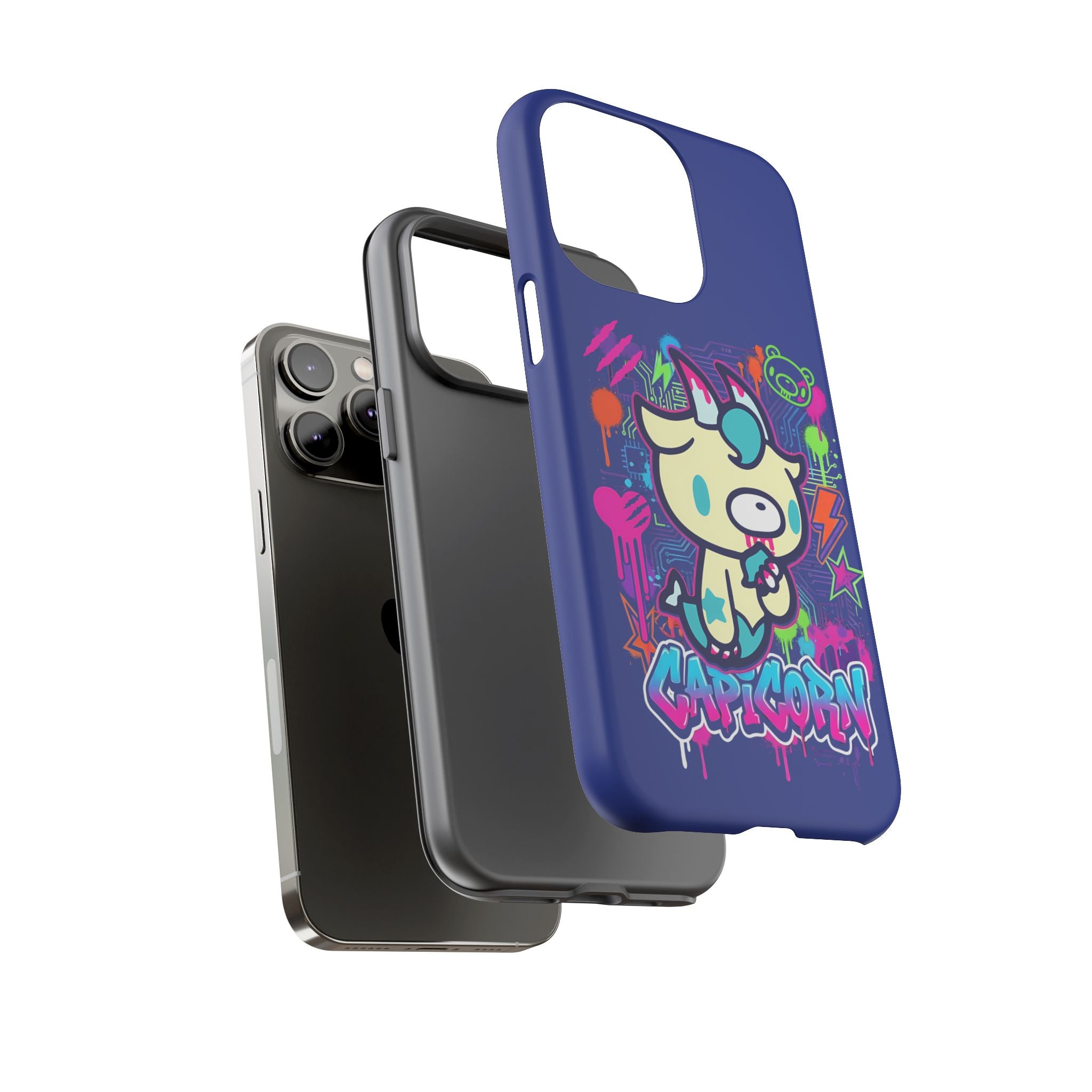 Zodiac Capricorn Gloomy Bear Phone Case