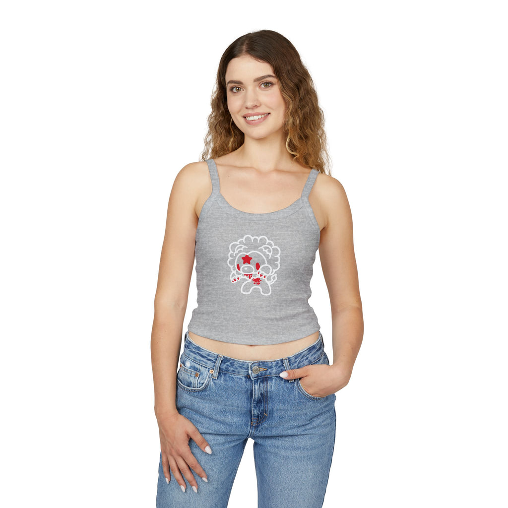 Leo Zodiac Gloomy Bear Spaghetti Strap Tank Top