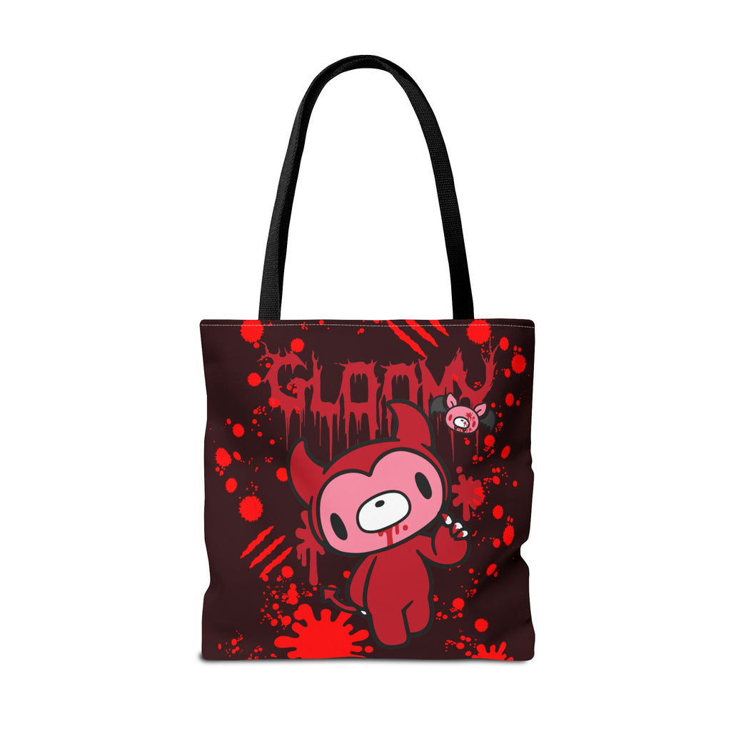 Gloomy Bear Halloween Devil Tote Bag - 2024