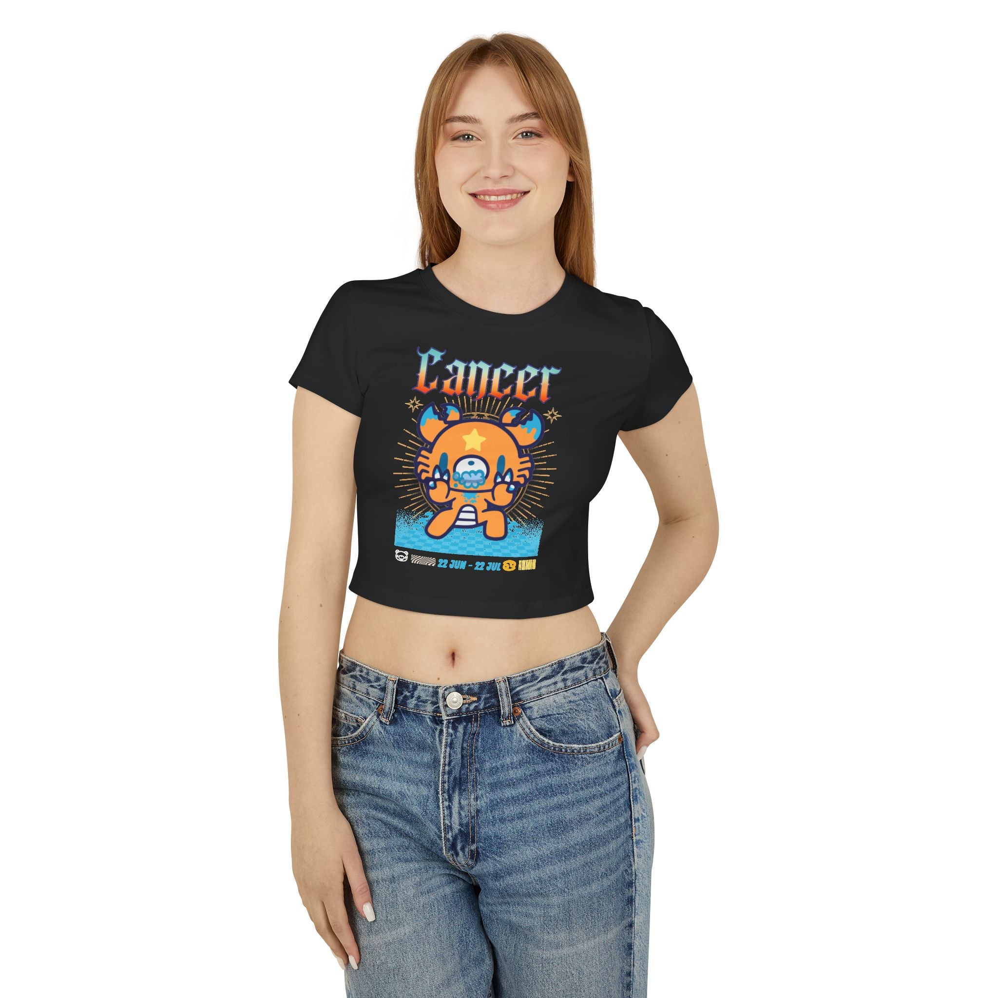 Cancer zodiac gloomy Women's Baby Tee