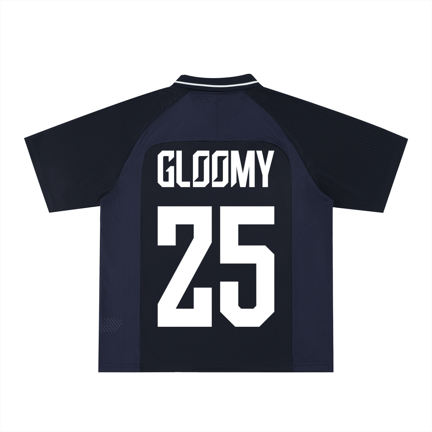 Gloomy Bear 25 Striped V-Neck Soccer Jersey