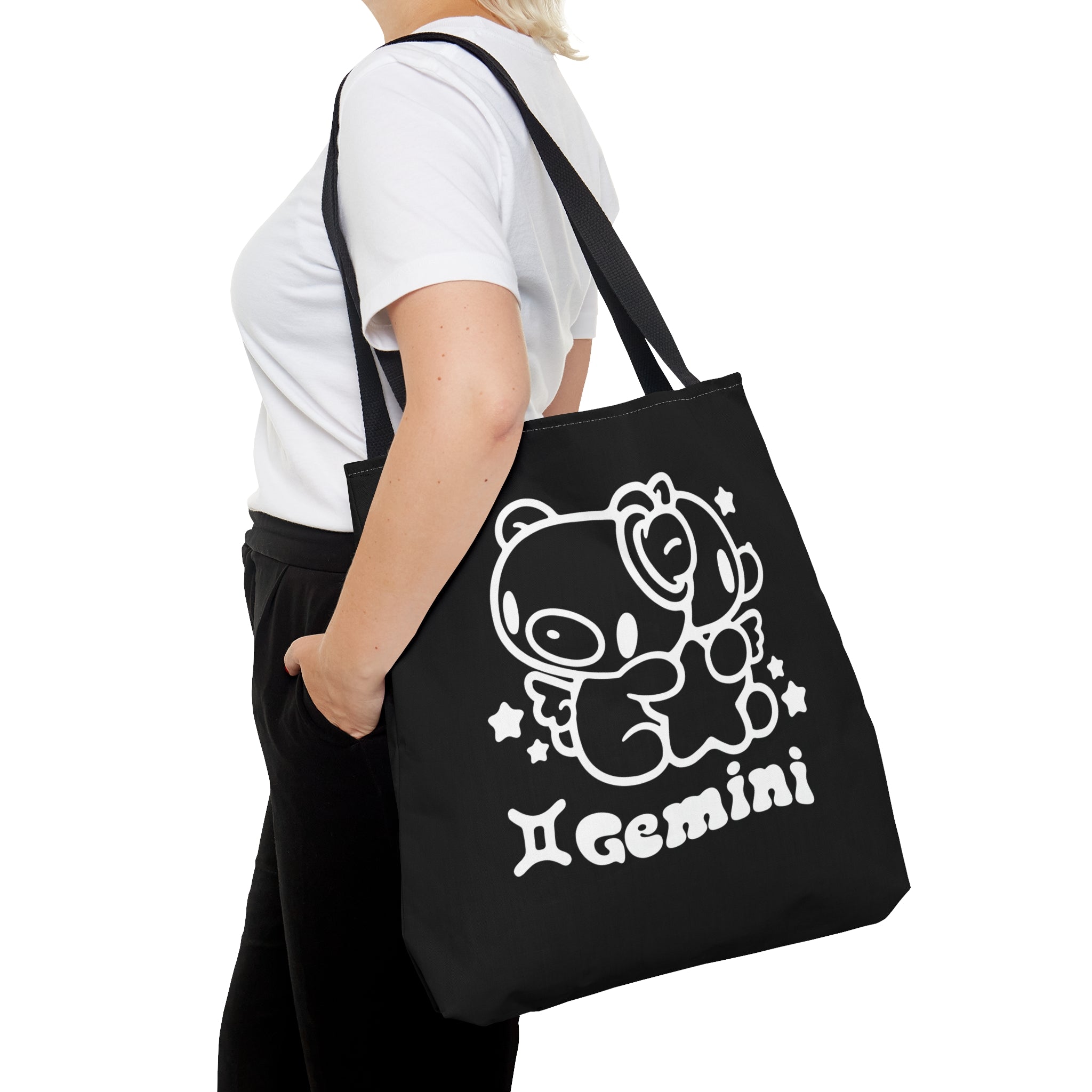 Gloomy Gemini zodiac Tote Bag