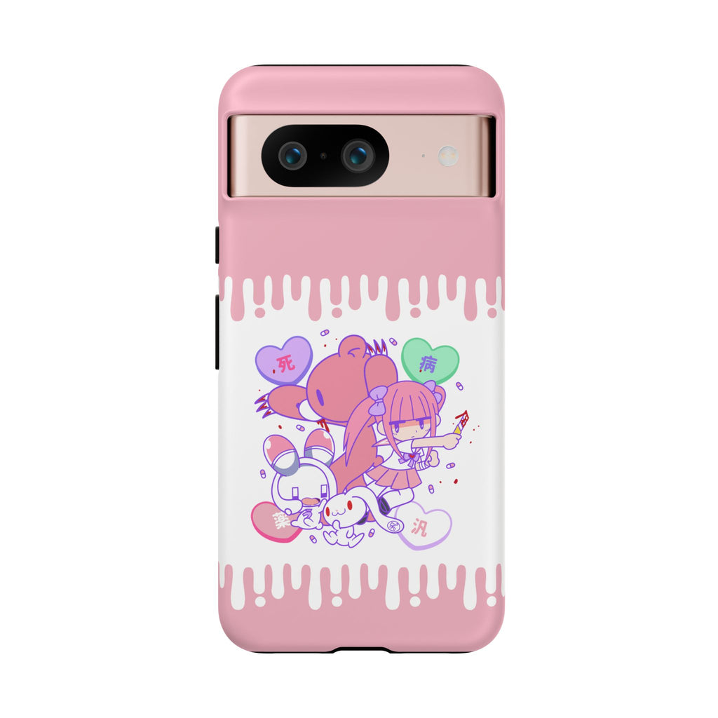 MENHERACHAN x Gloomy Bear Team Up! Phone Case