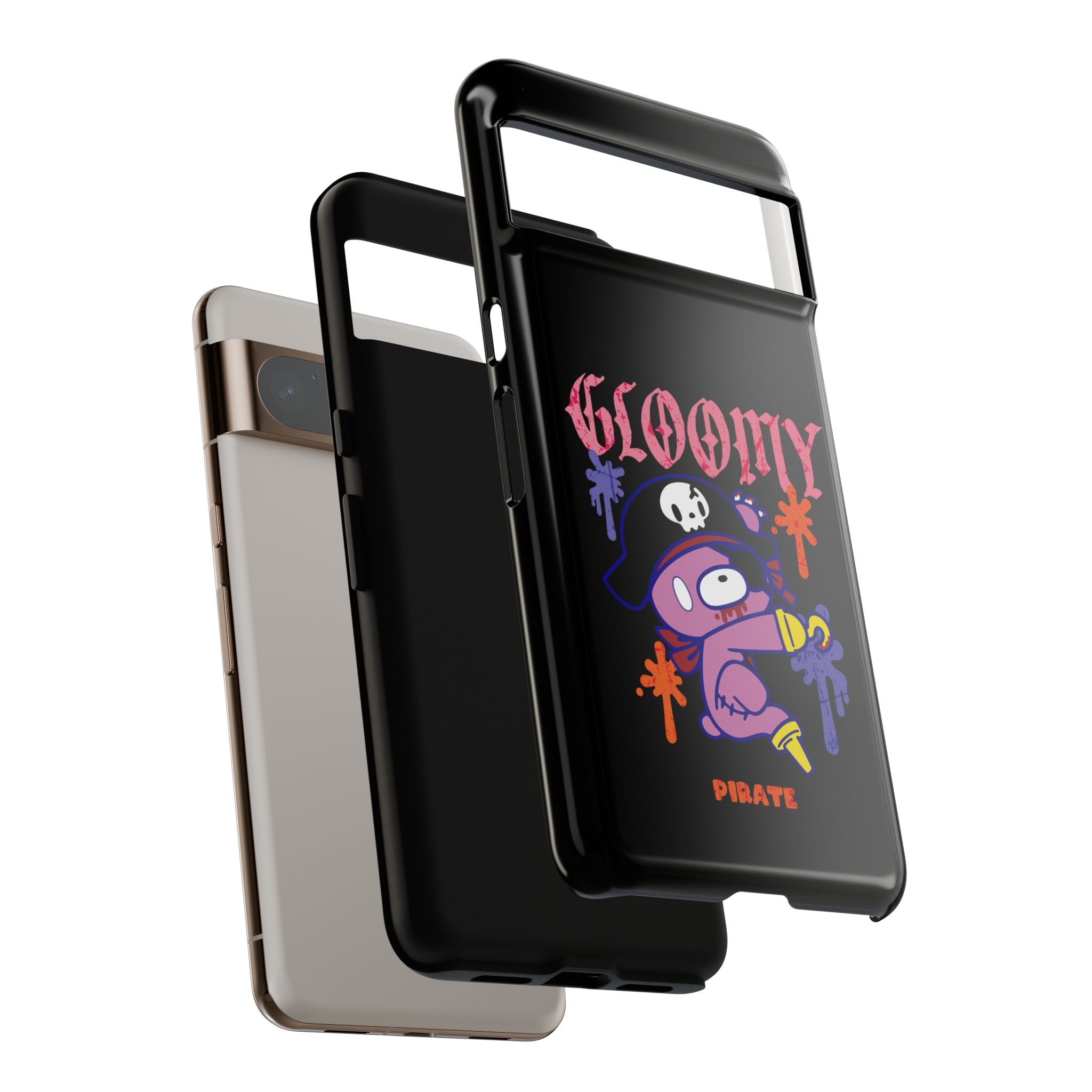 gloomy bear Halloween pirate Phone Case