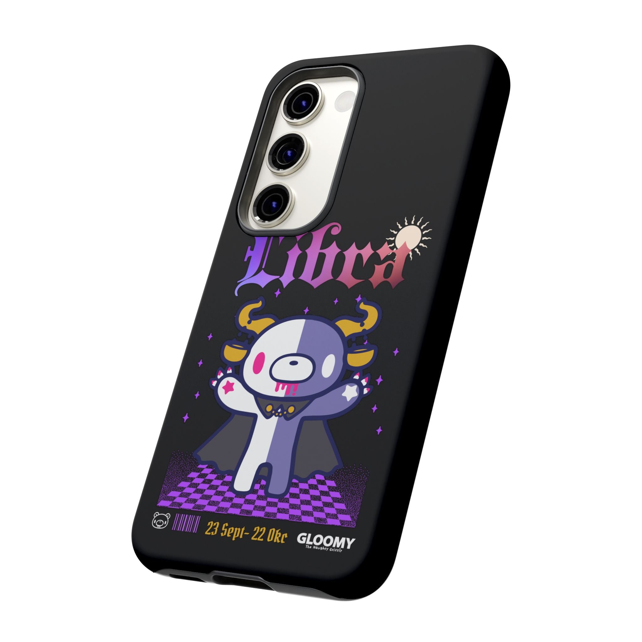 gloomy bear libra zodiac Phone Case