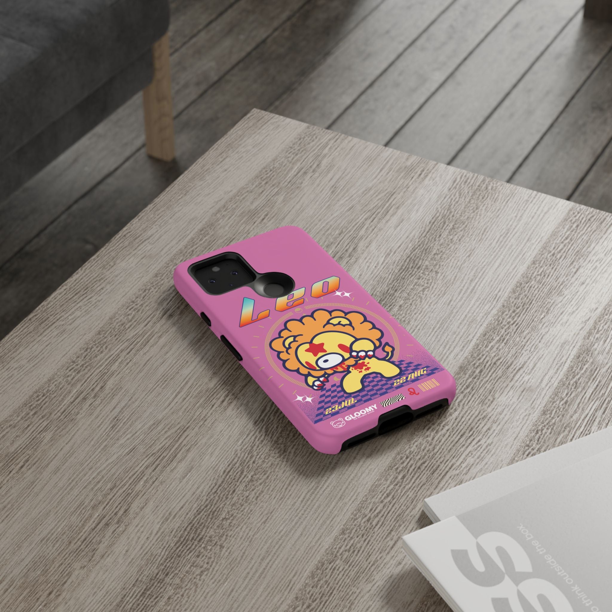 Zodiac Leo gloomy bear Phone Case