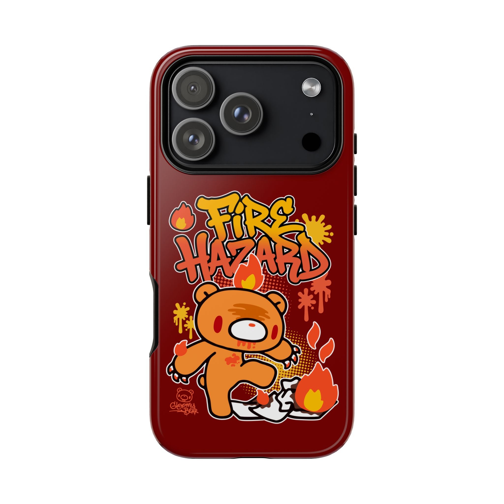Gloomy Fire trash Phone Case