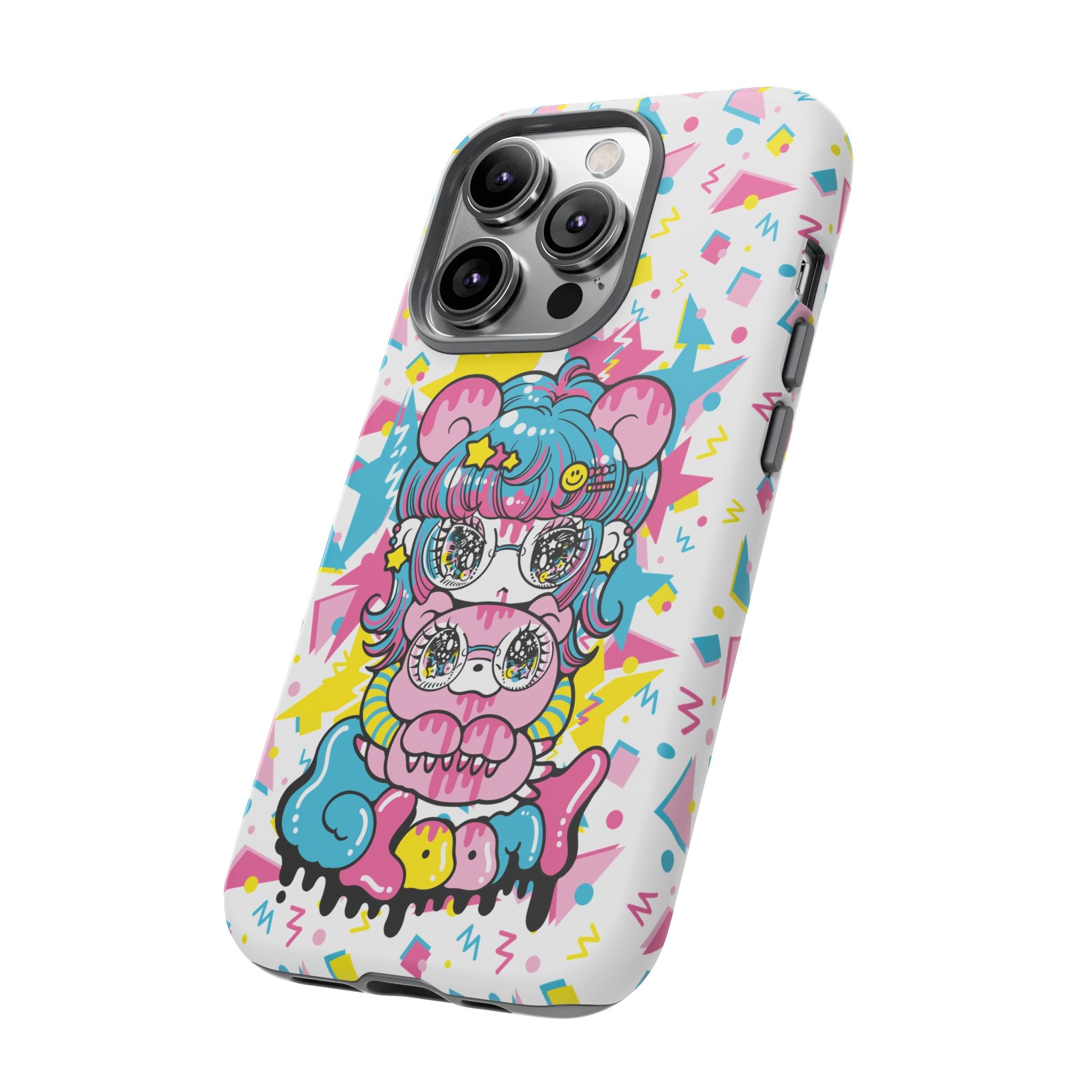 YURIE SEKIYA X GLOOMY BEAR ⭐️ FIRE GIRL PHONE CASE